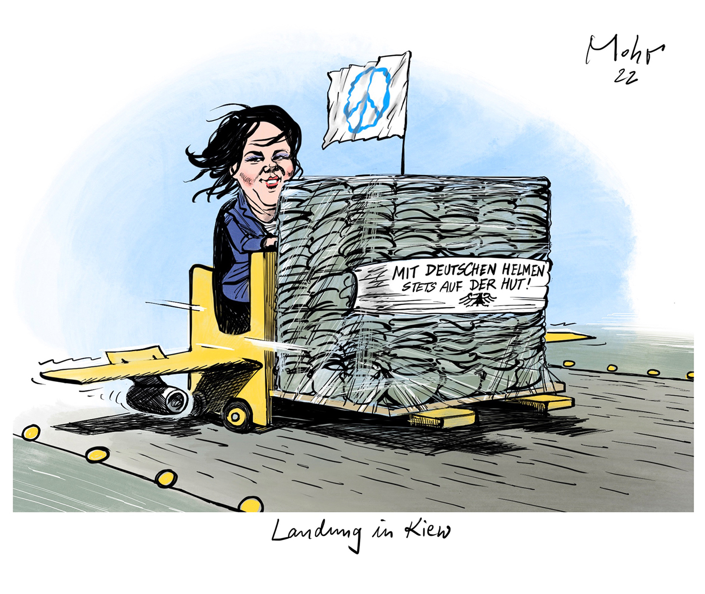 Landung in Kiew