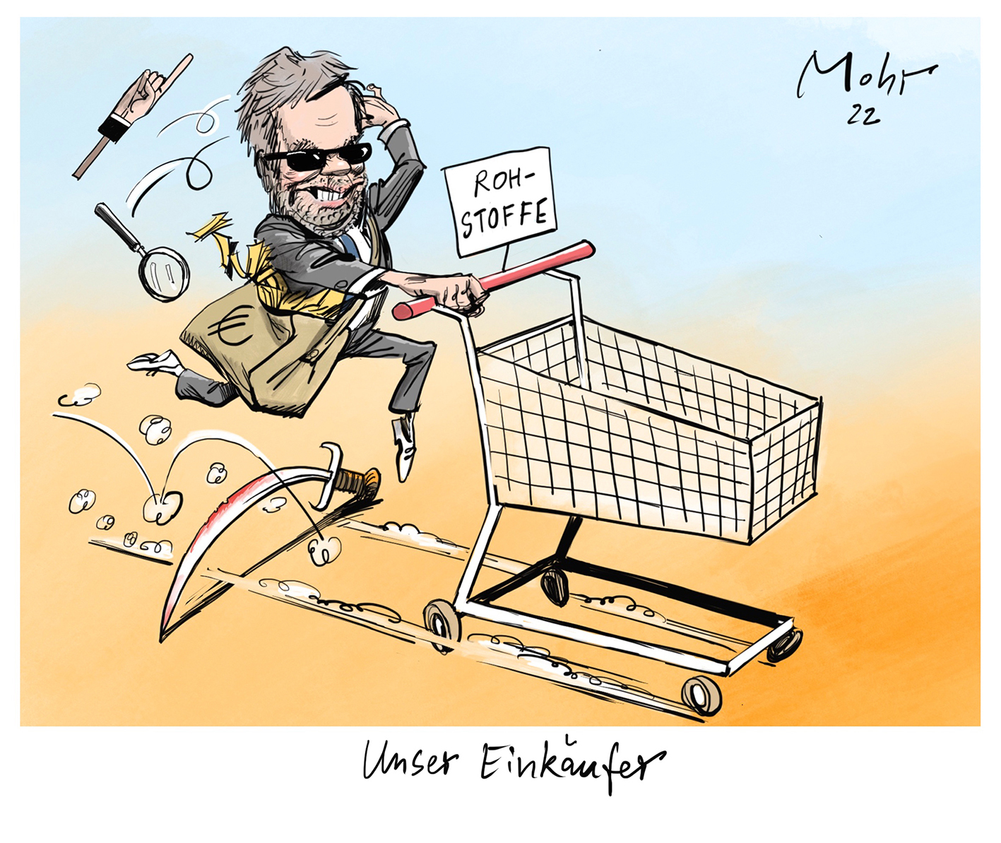 Unser Einkäufer