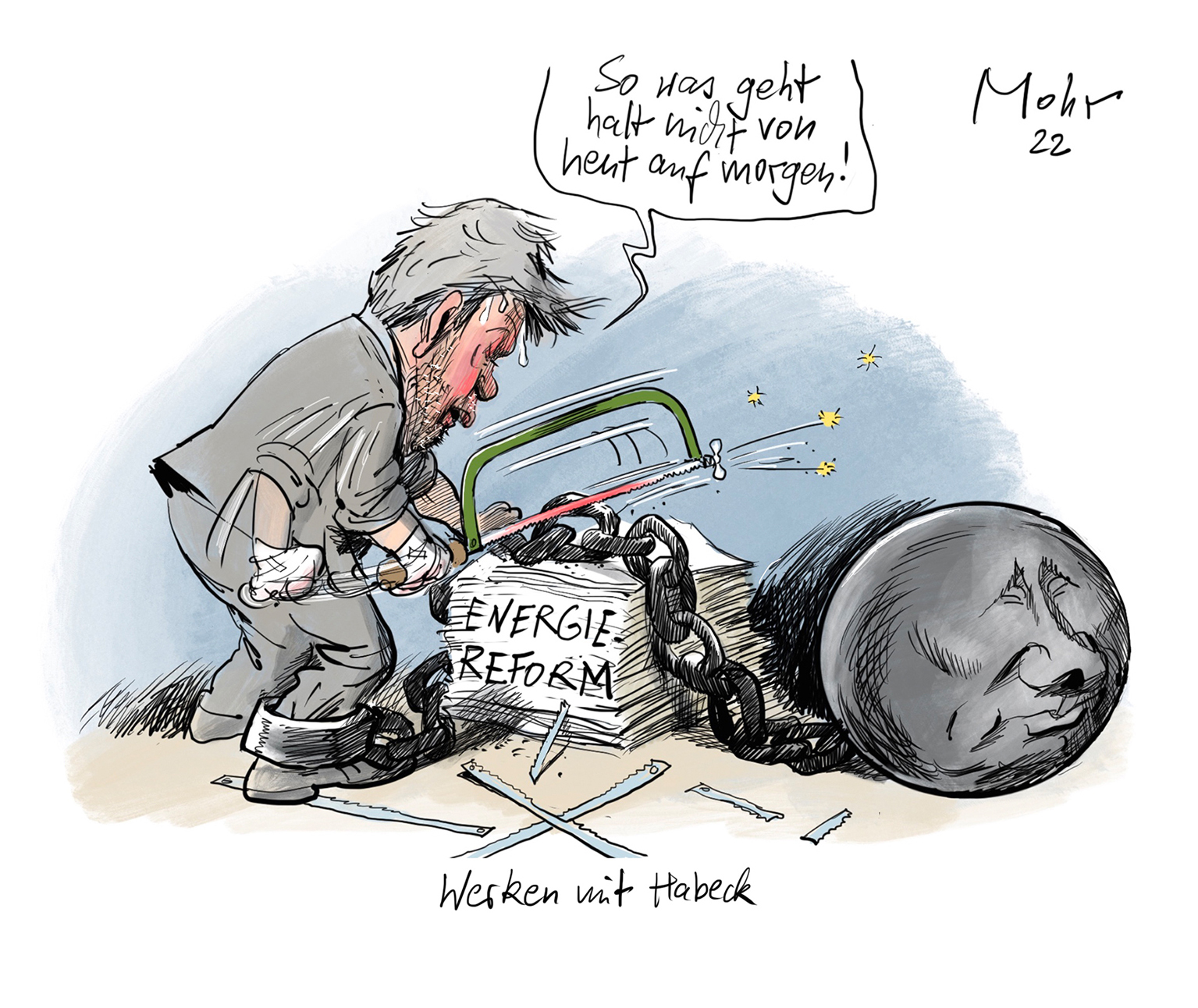 Werken mit Habeck