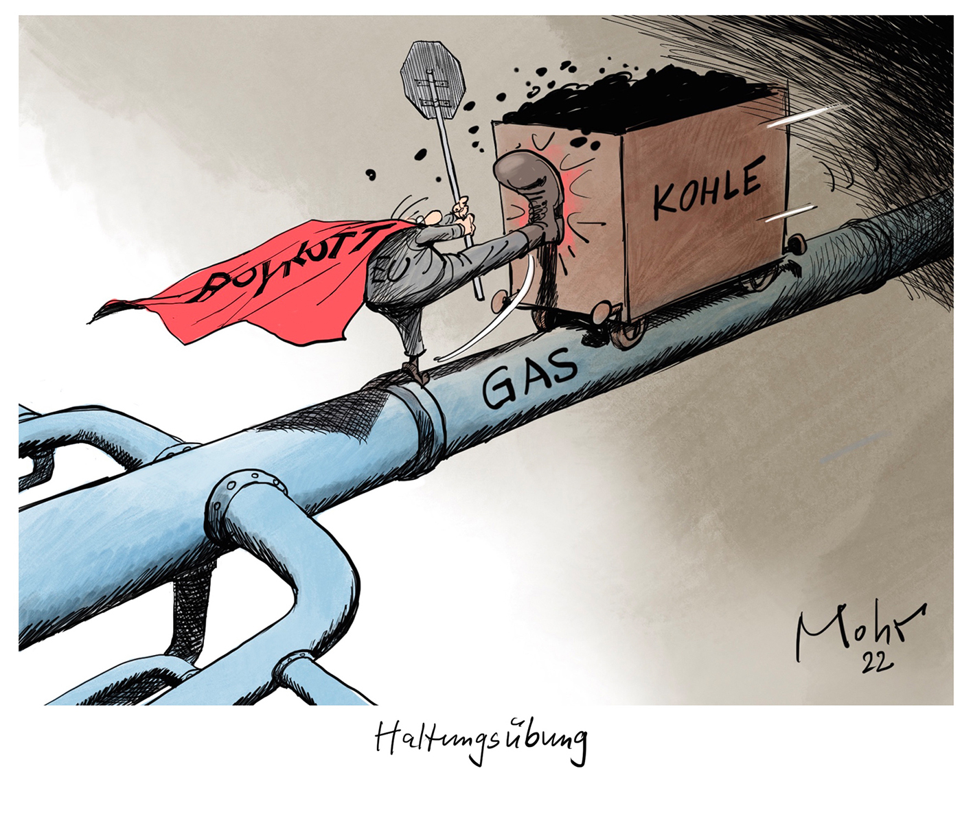 Haltungsübung