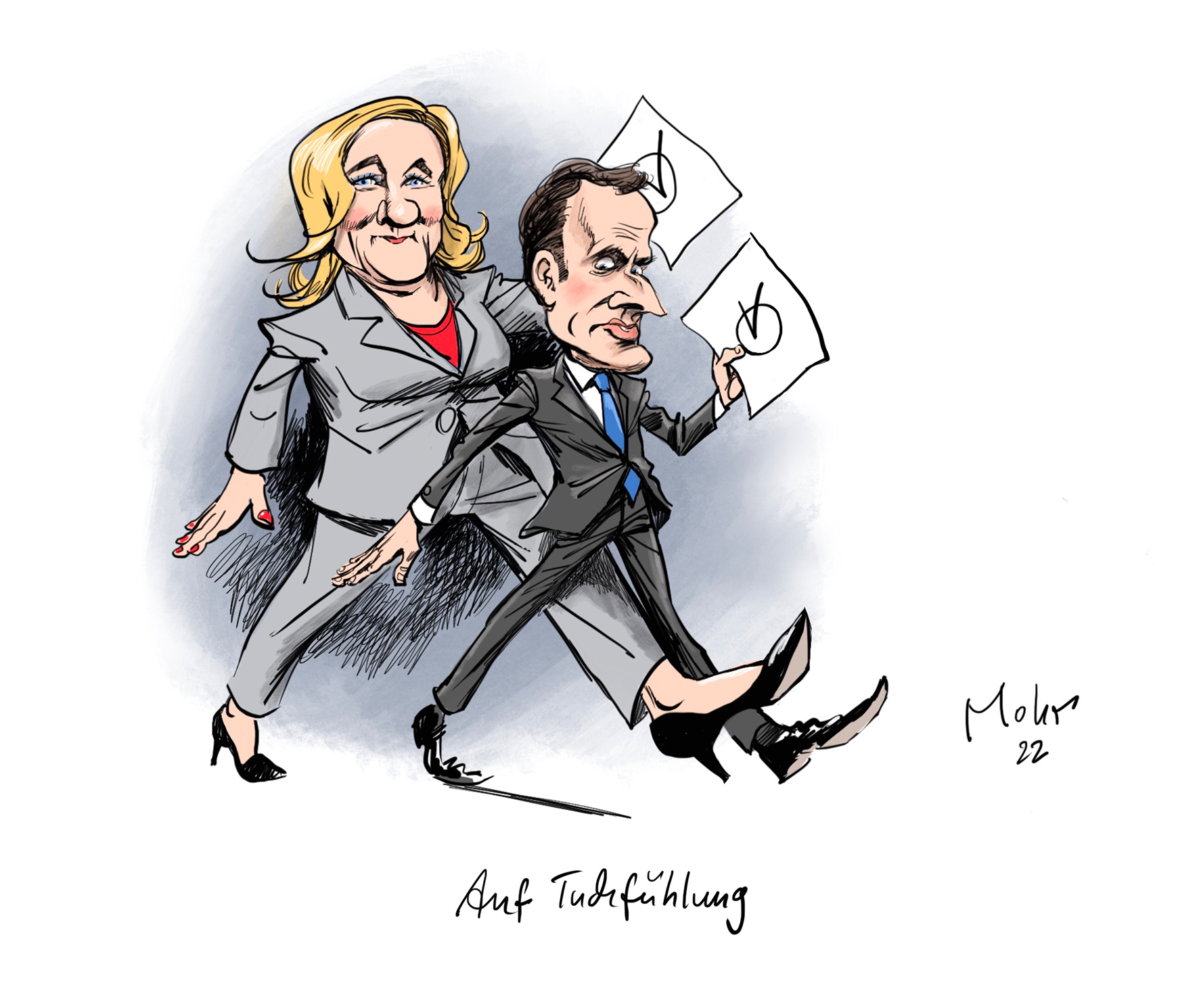 Auf Tuchfühlung