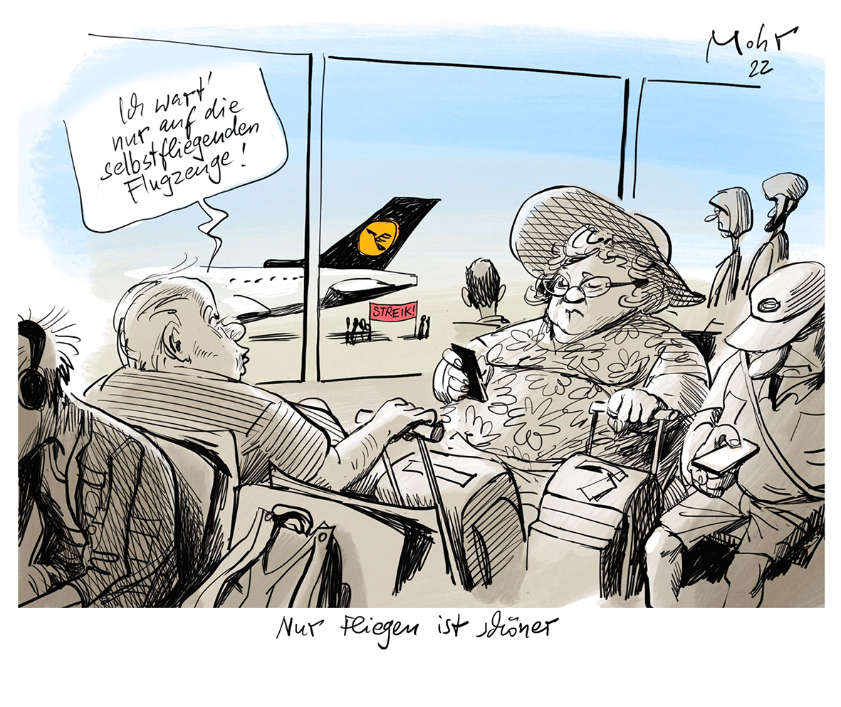 Nur Fliegen ist schöner