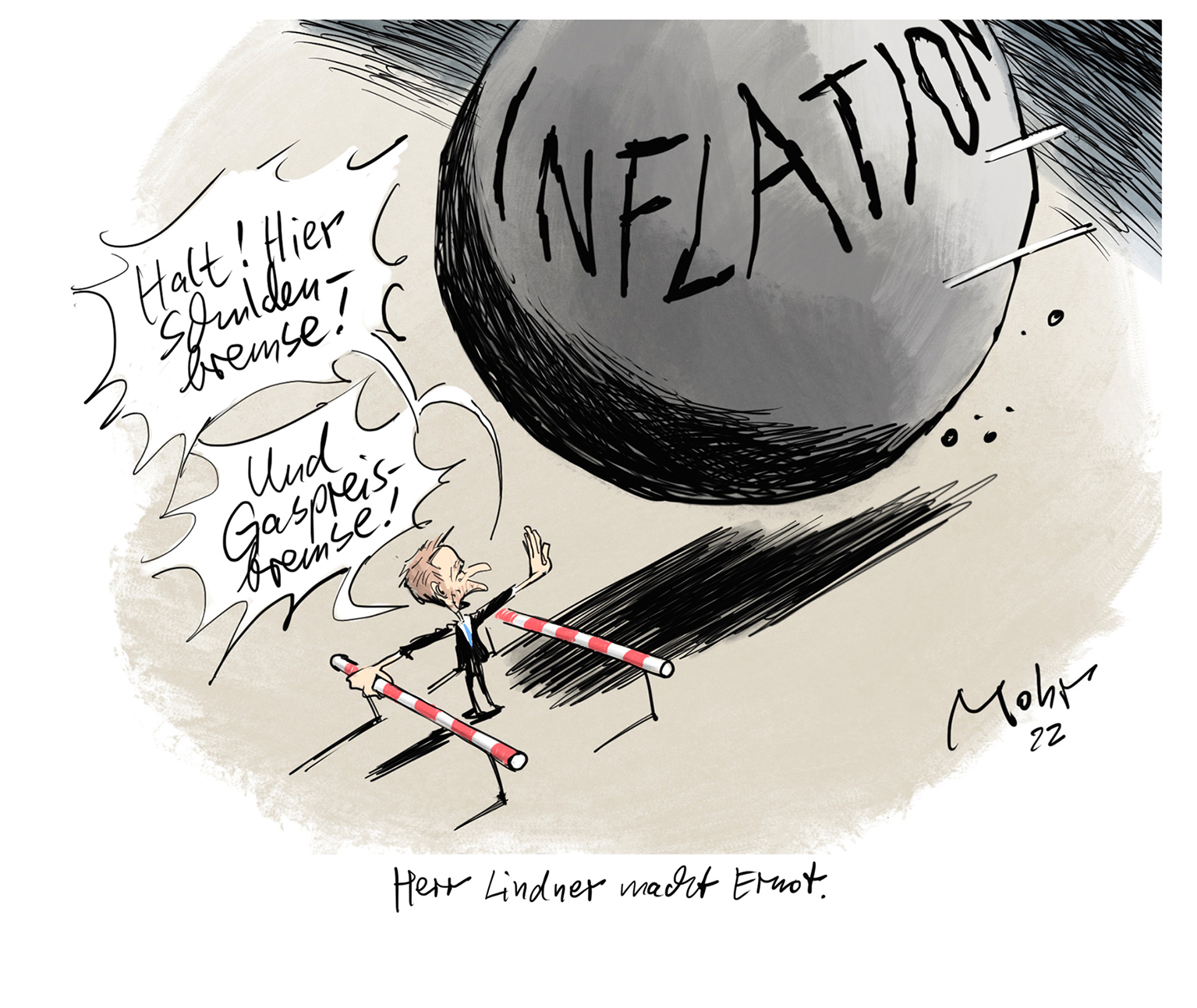 Herr Lindner macht Ernst.