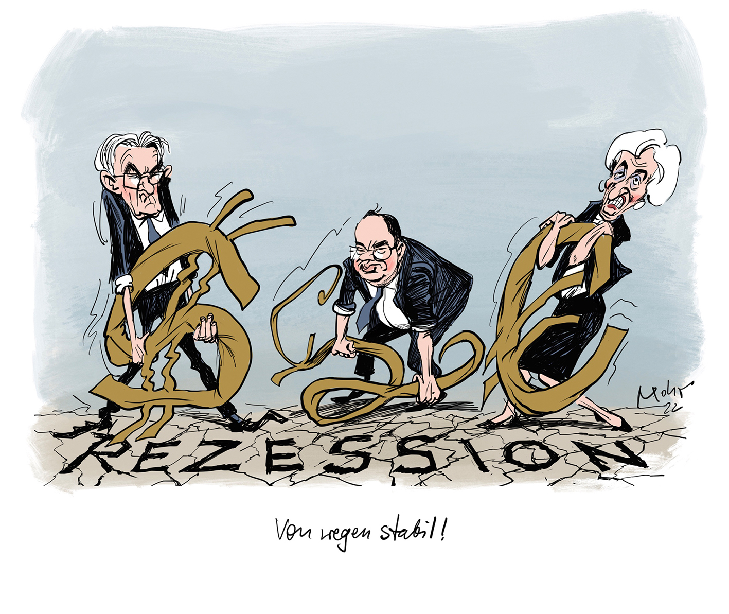 Von wegen stabil!