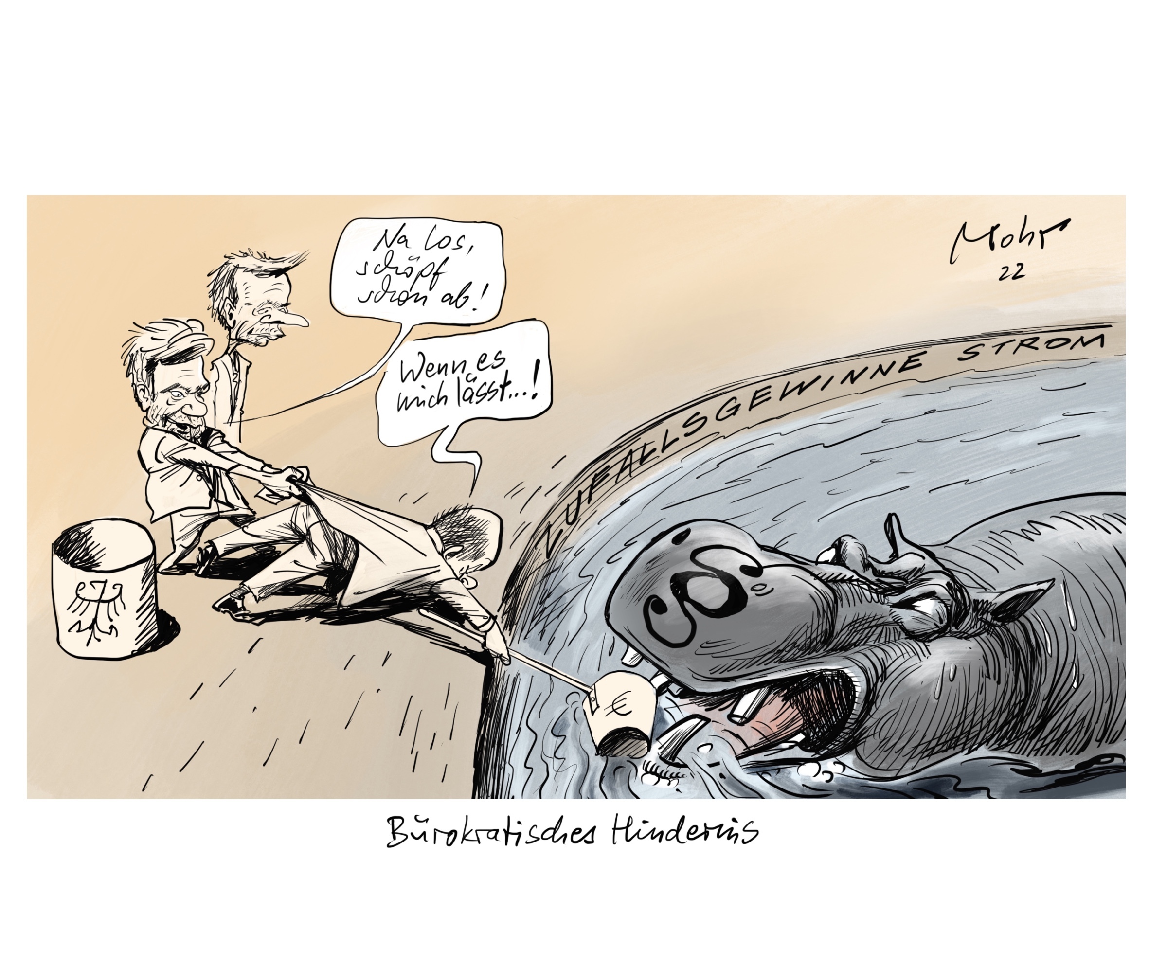 Bürokratisches Hindernis