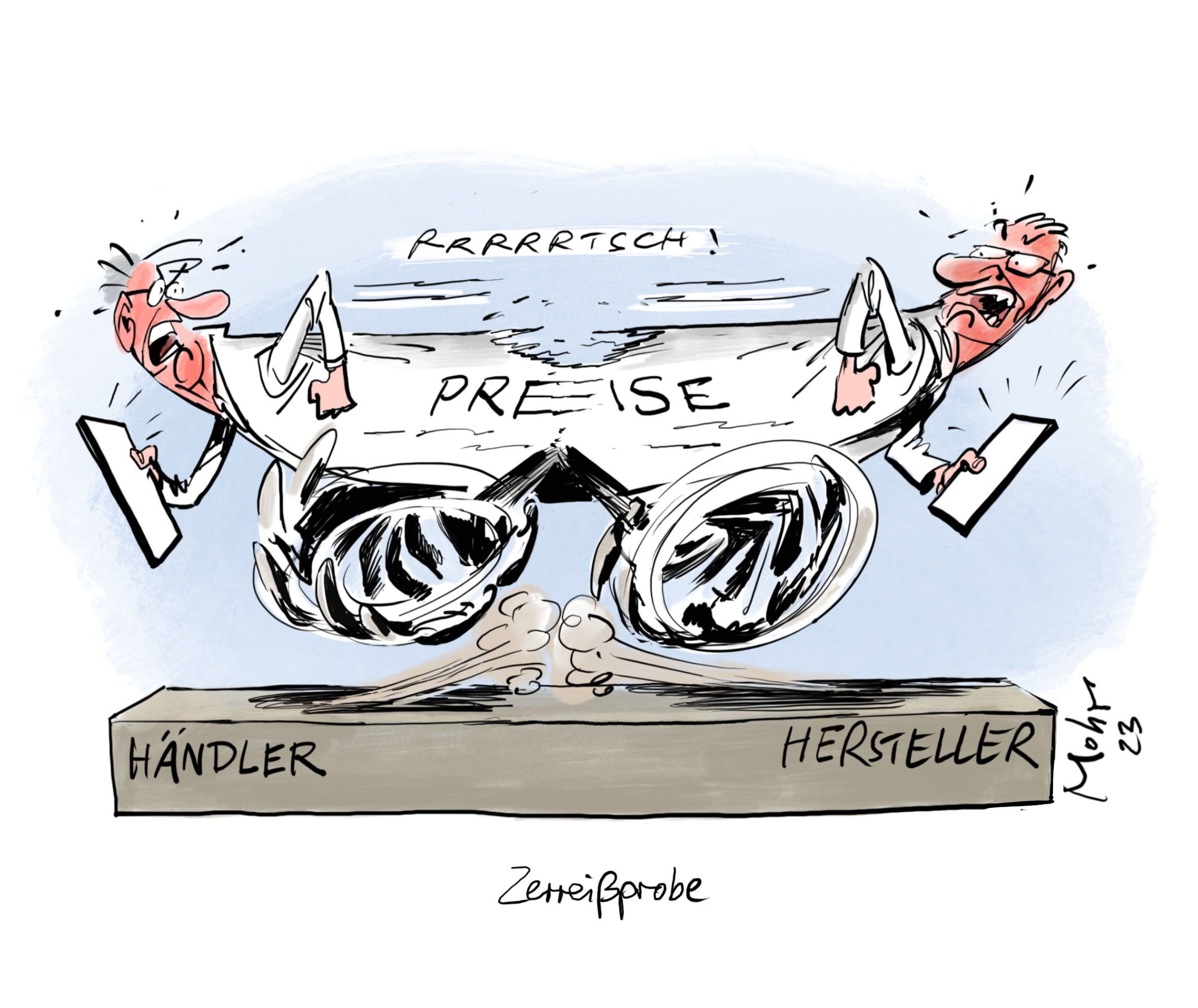 Zerreißprobe