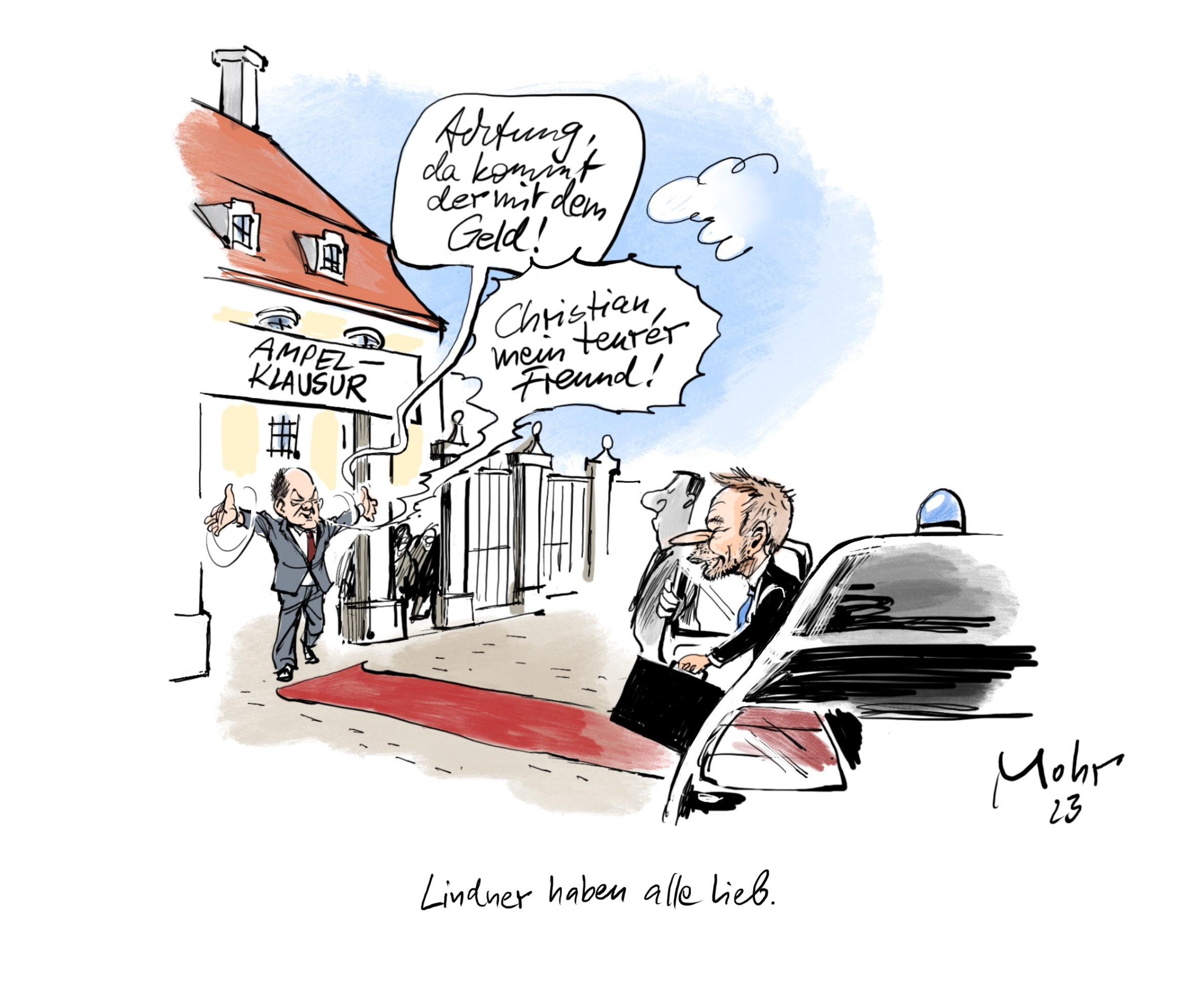 Lindner haben alle lieb.