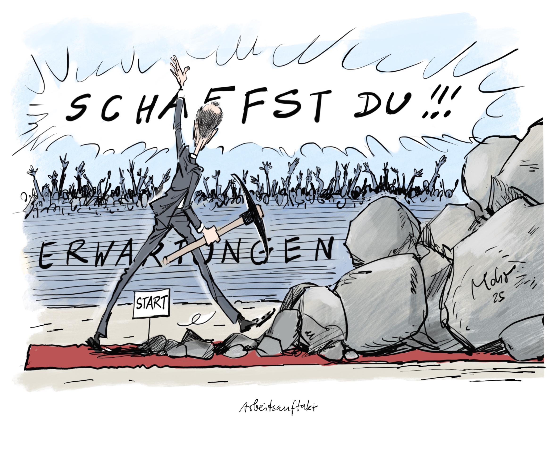 Arbeitsauftakt