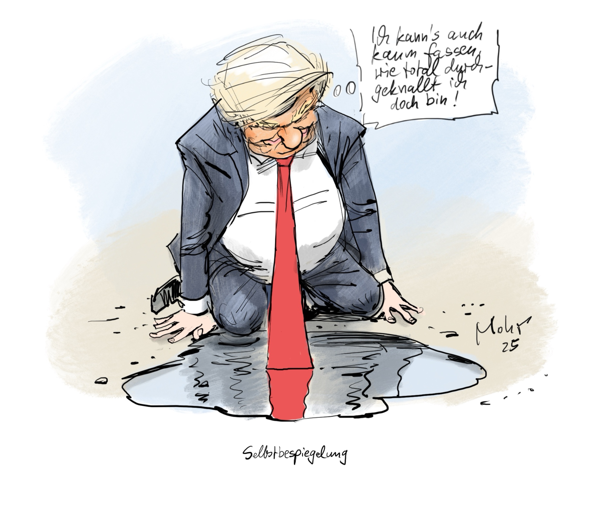 Selbstbespiegelung