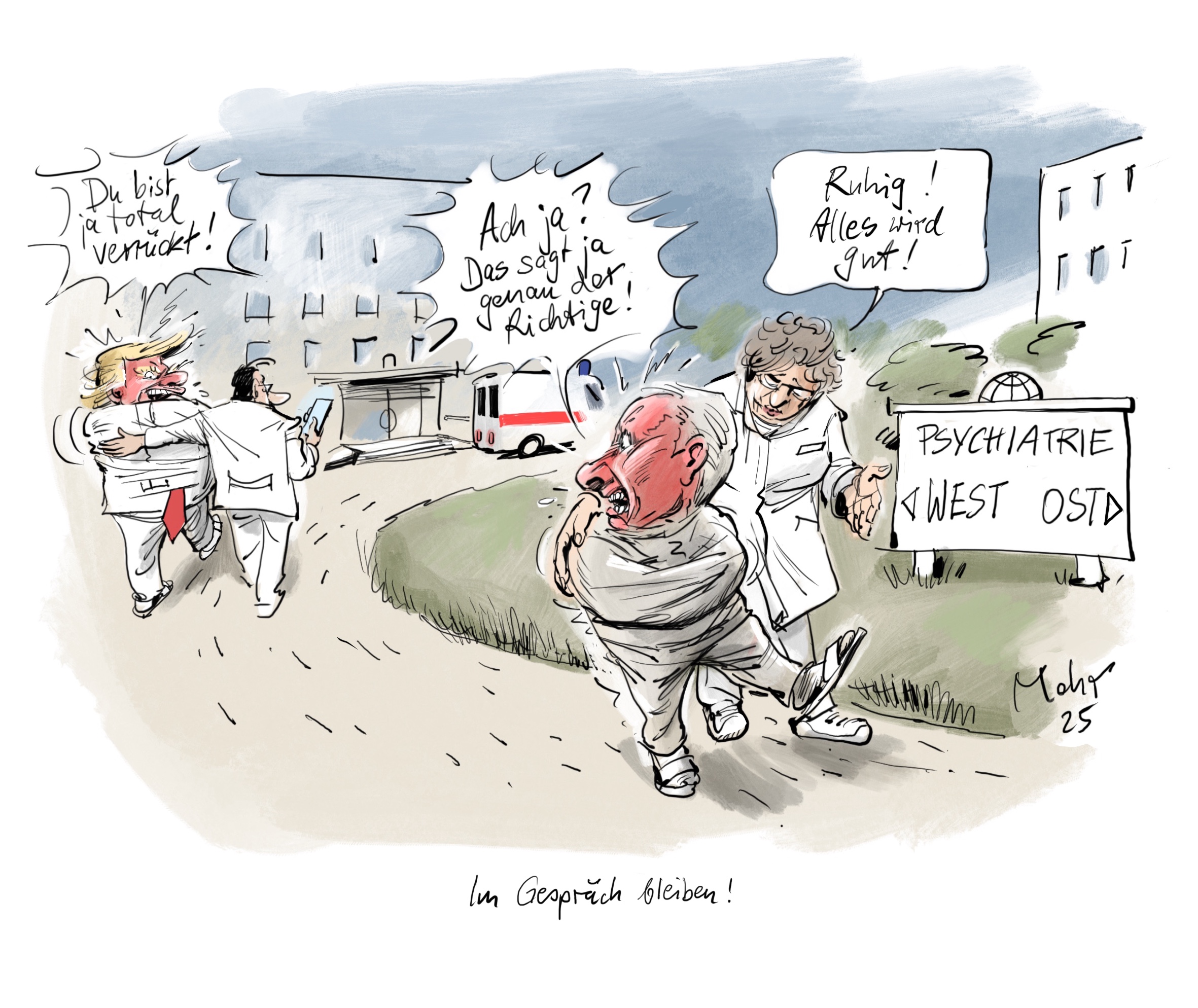 Im Gespräch bleiben!