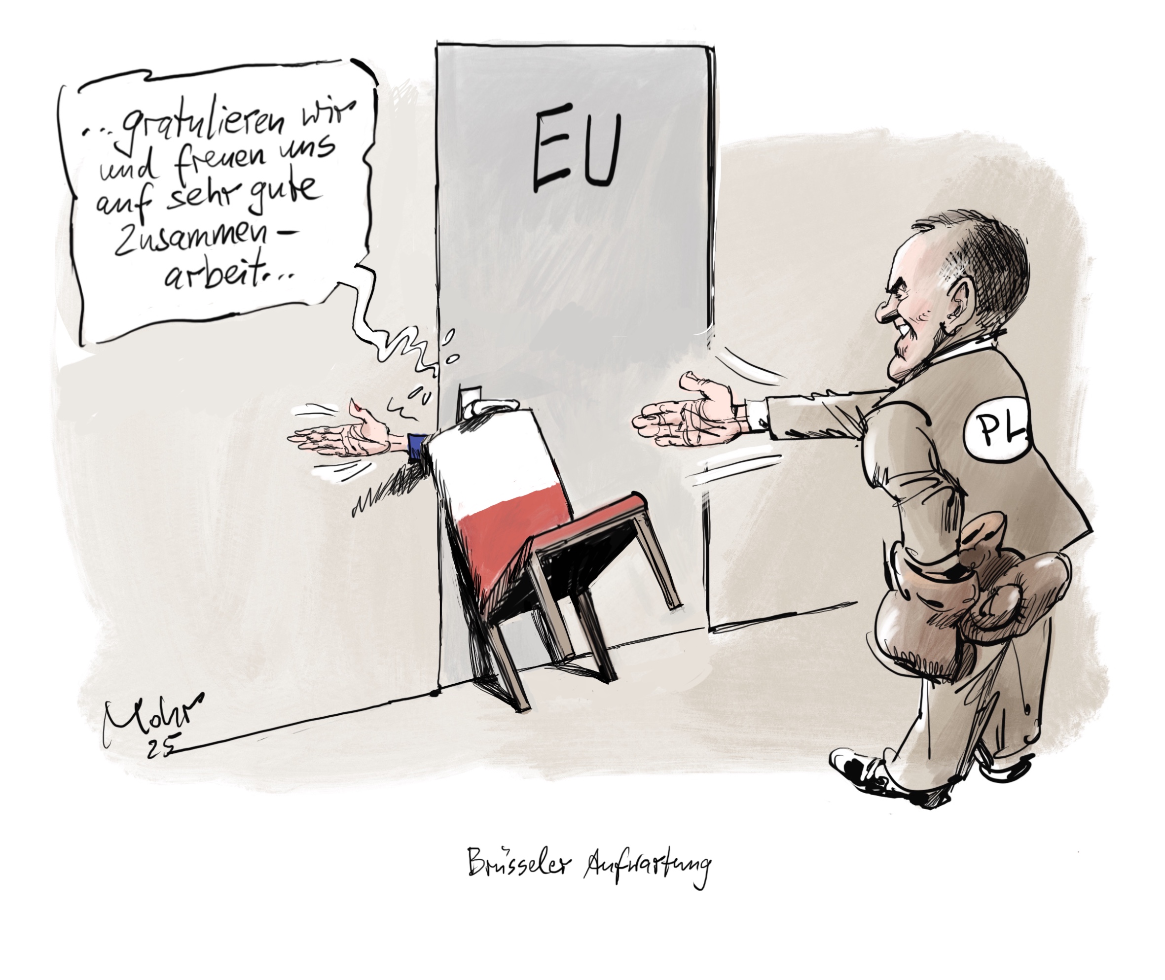 Brüsseler Aufwartung