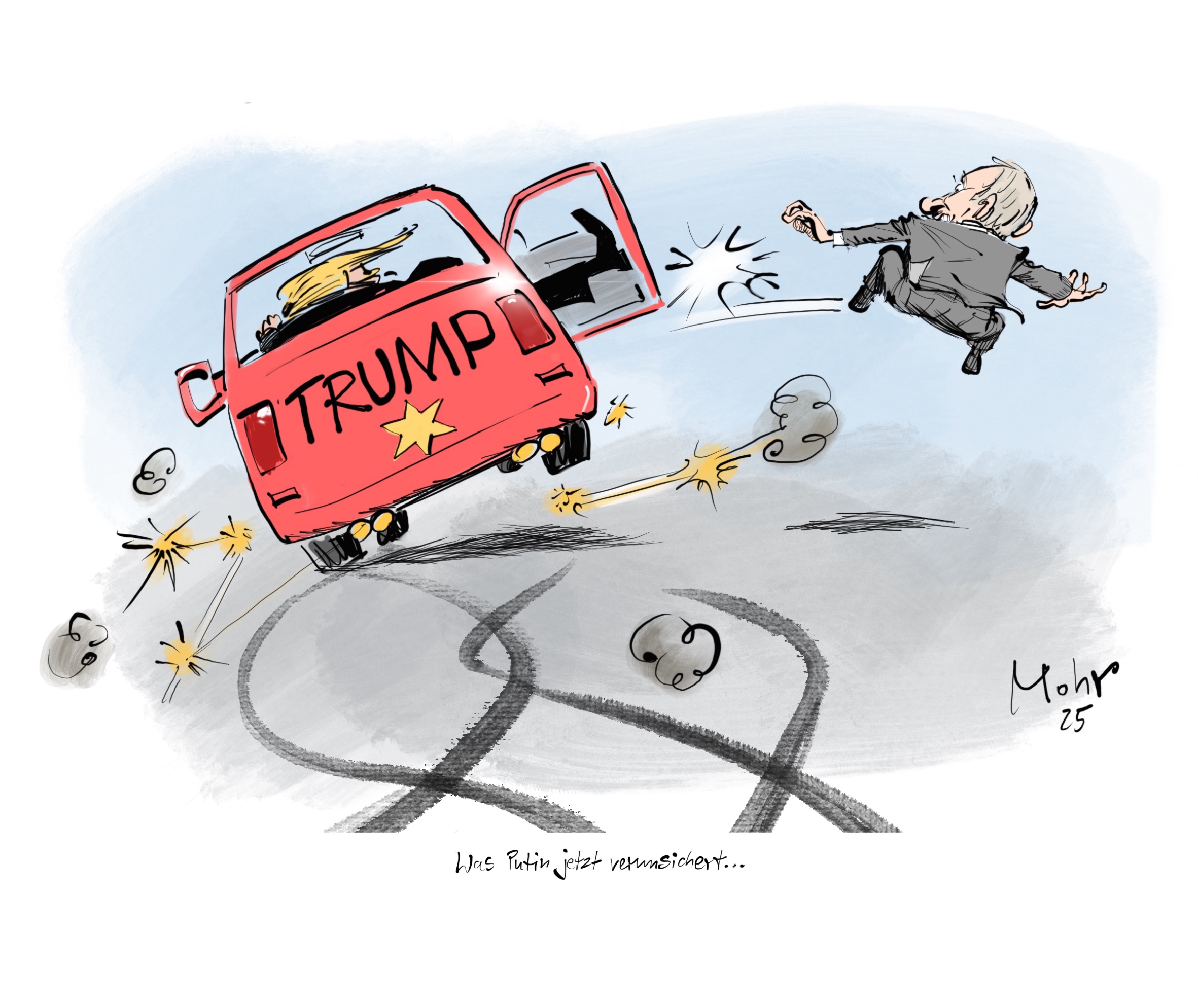 Was Putin jetzt verunsichert...