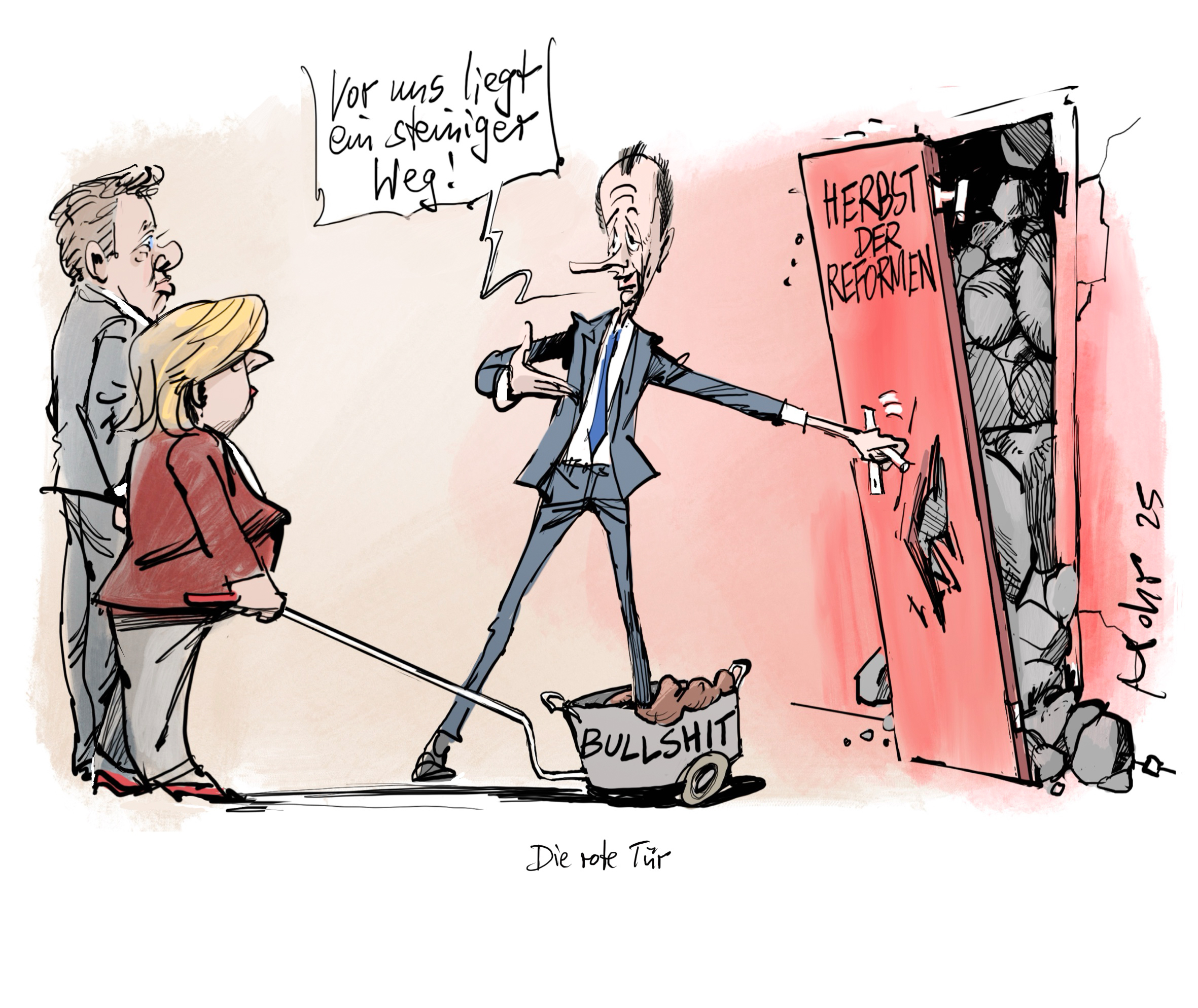 Die rote Tür
