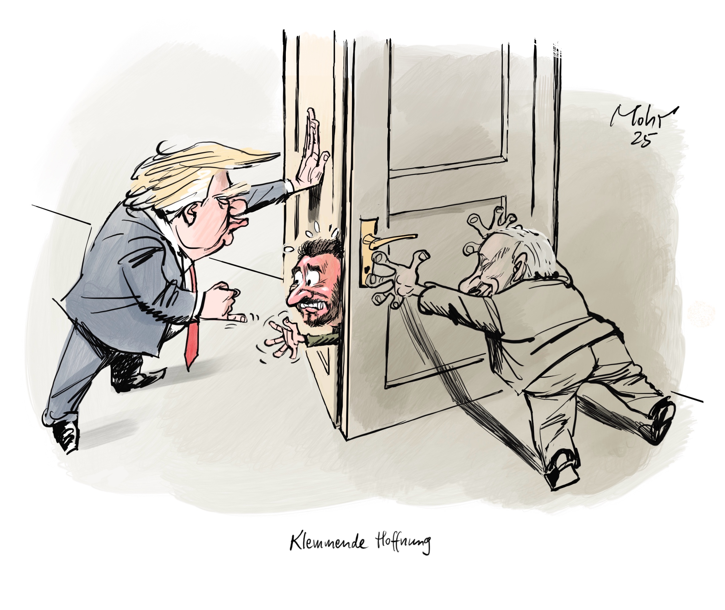 Klemmende Hoffnung