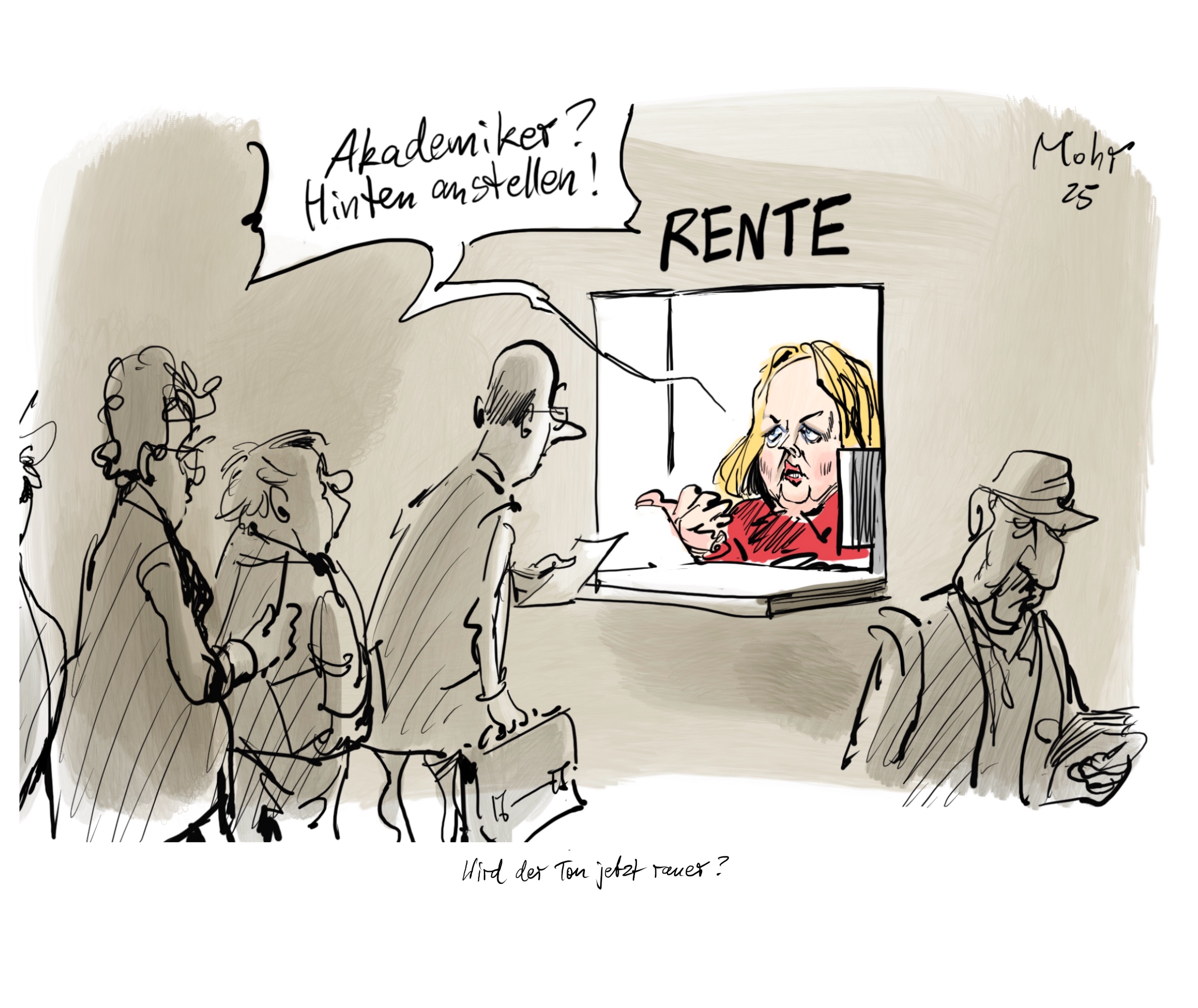 Wird der Ton jetzt rauer?