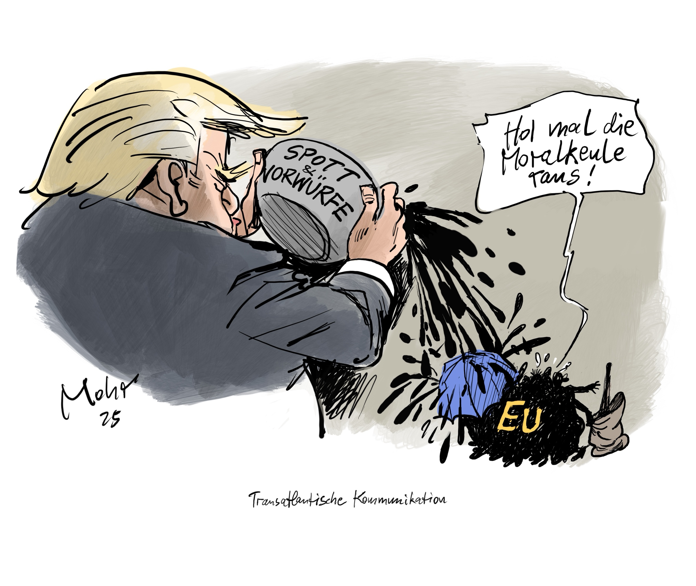 Transatlantische Kommunikation