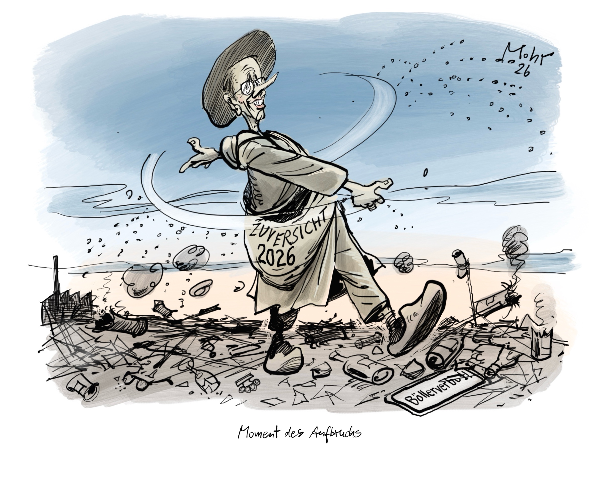 Moment des Aufbruchs