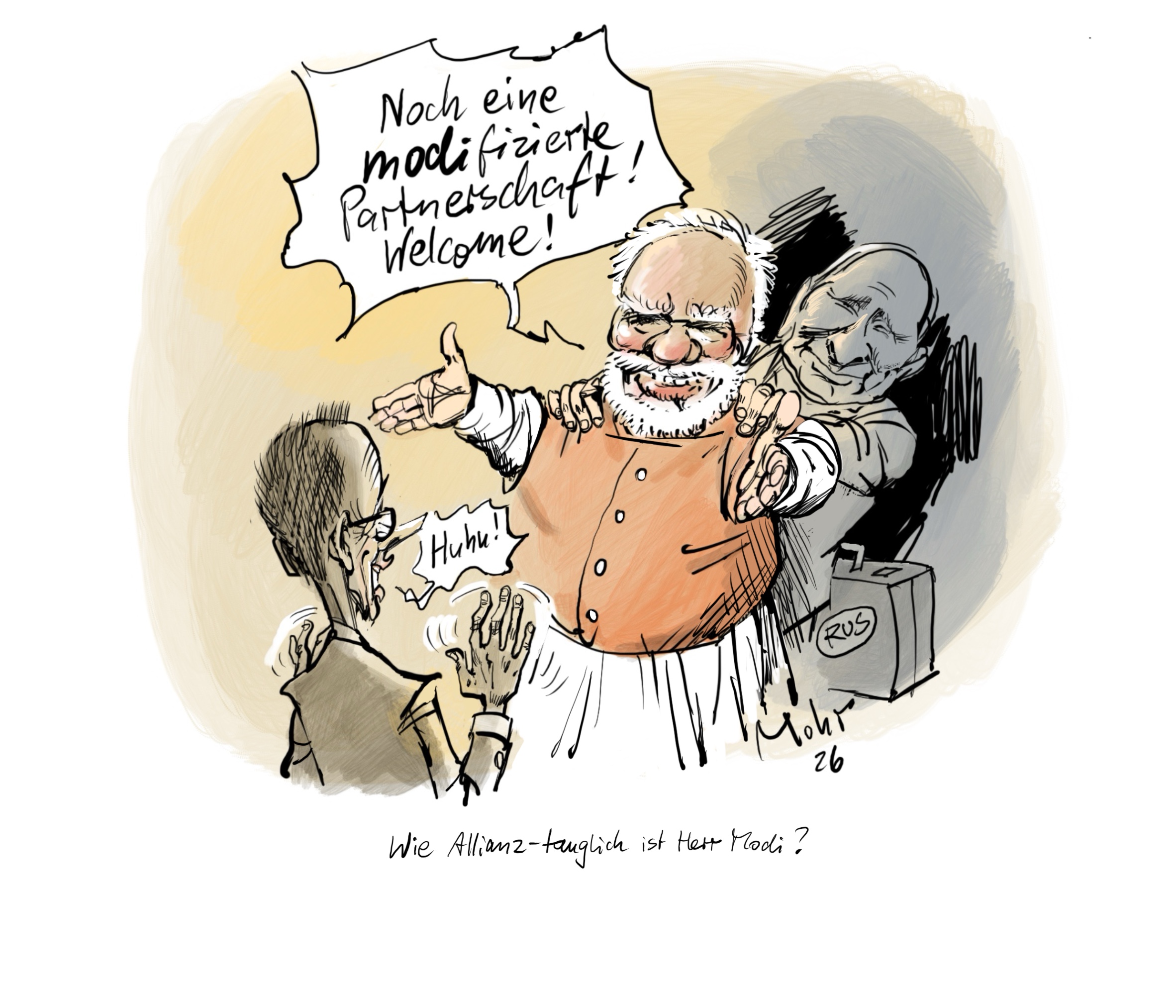 Wie Allianz-tauglich ist Herr Modi?