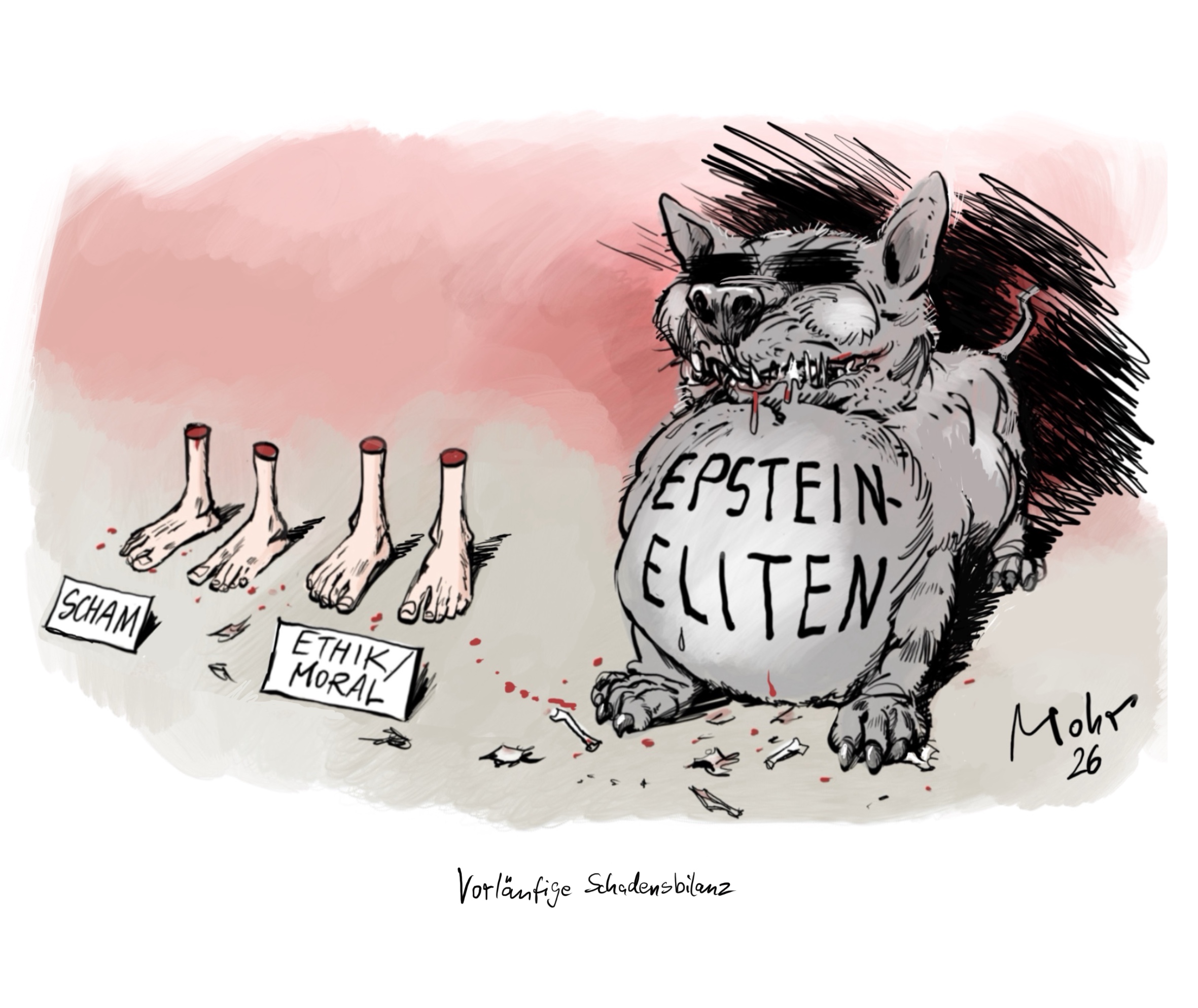 Vorläufige Schadensbilanz