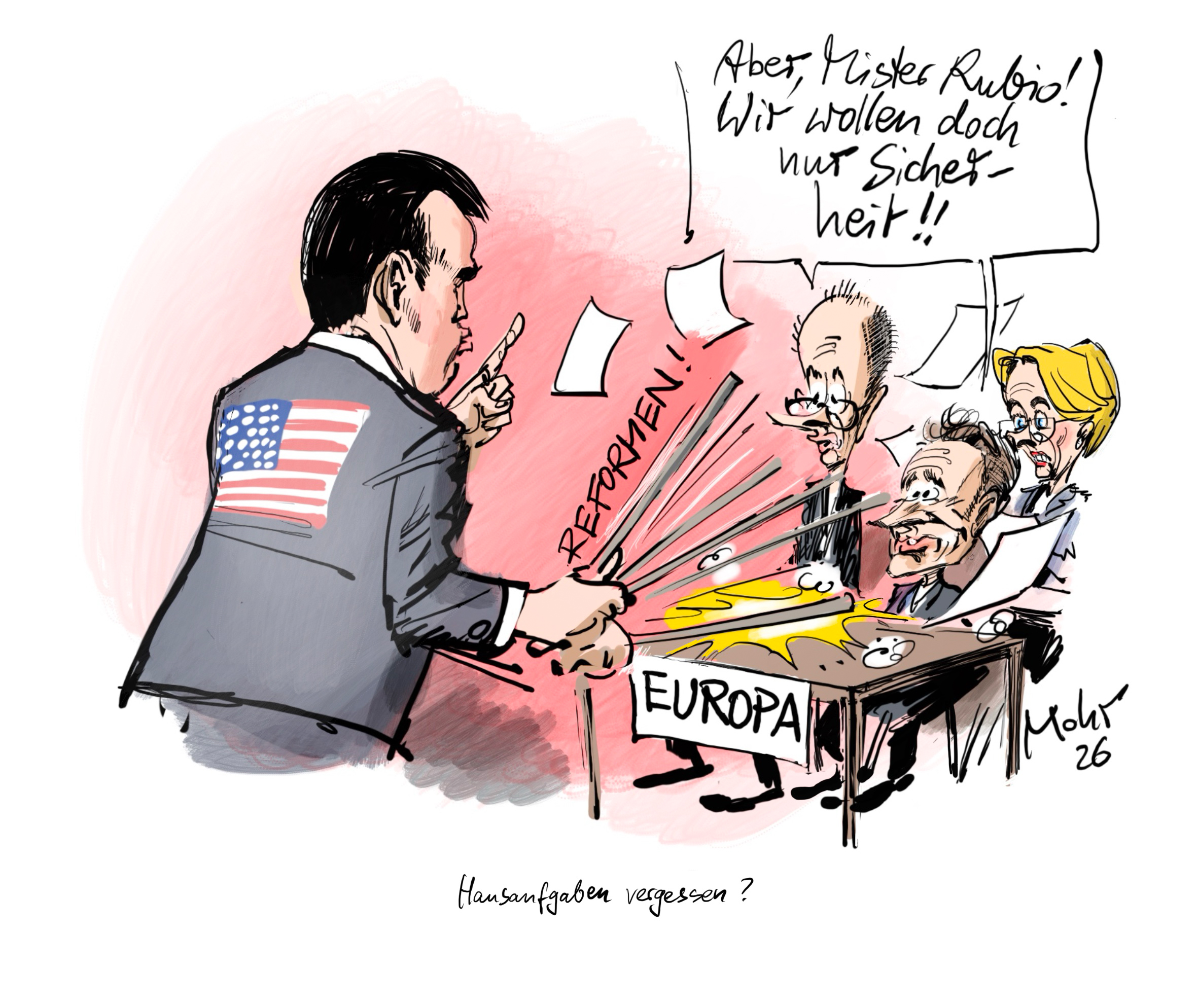 Hausaufgaben vergessen?