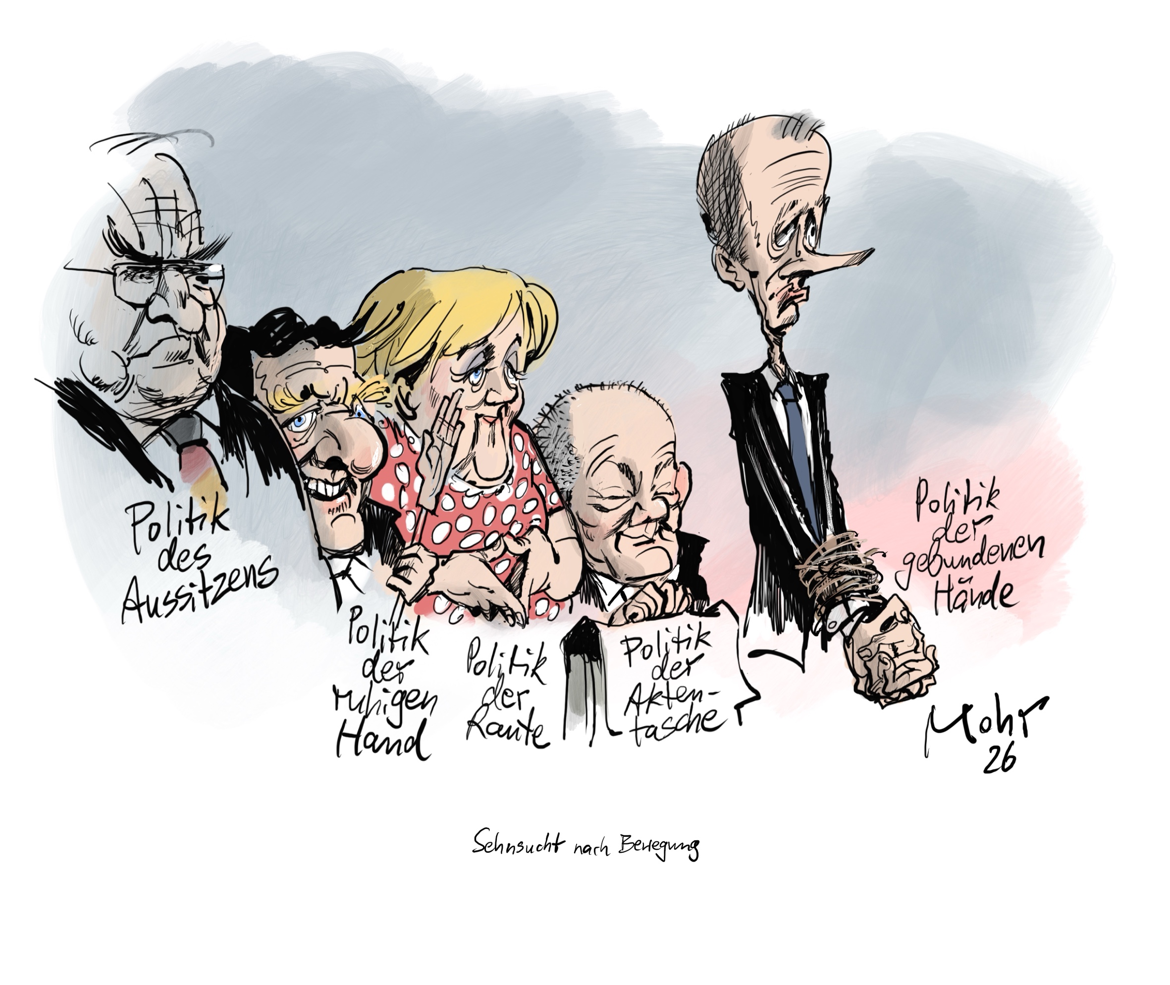 Sehnsucht nach Bewegung