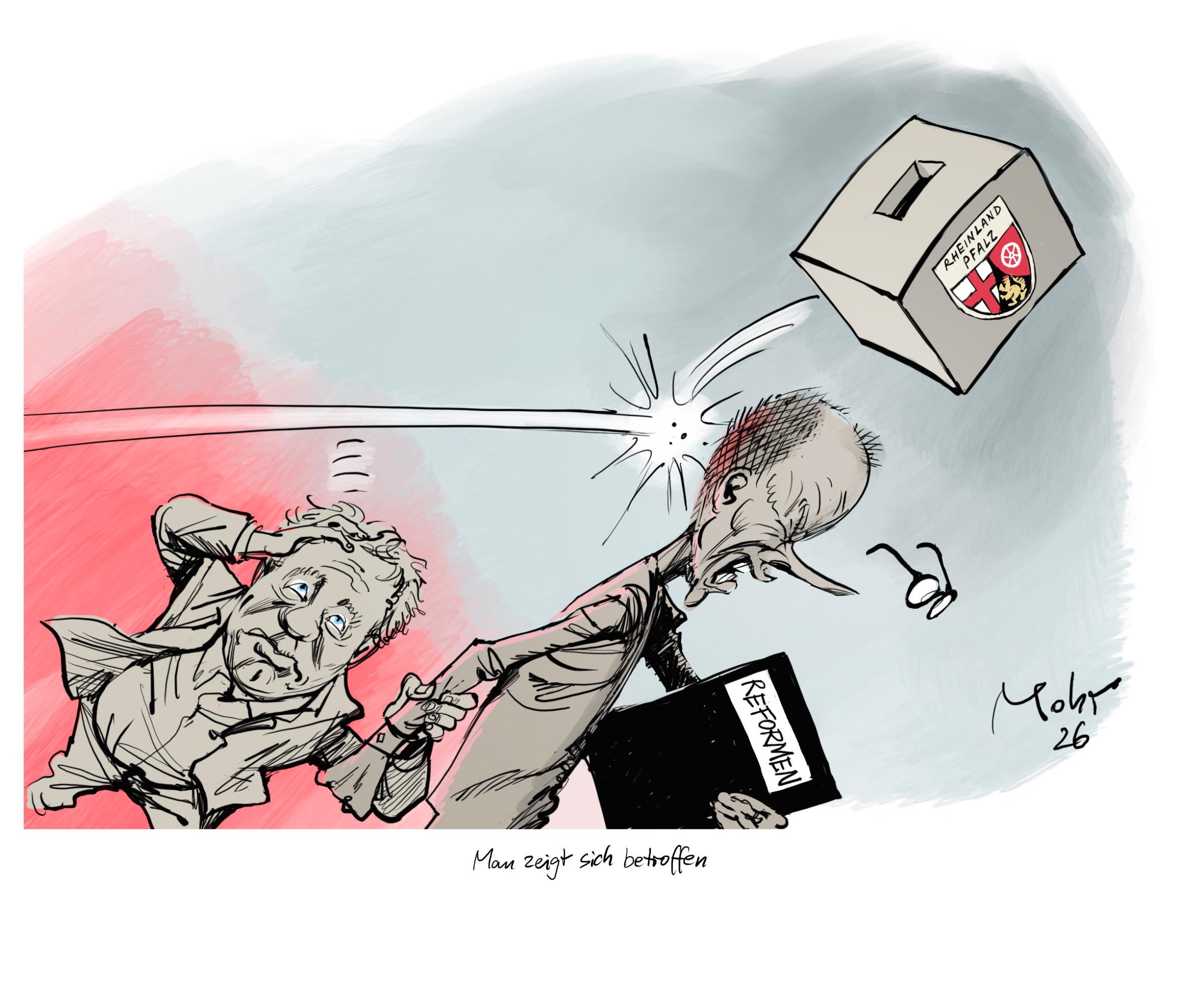 Man zeigt sich betroffen.