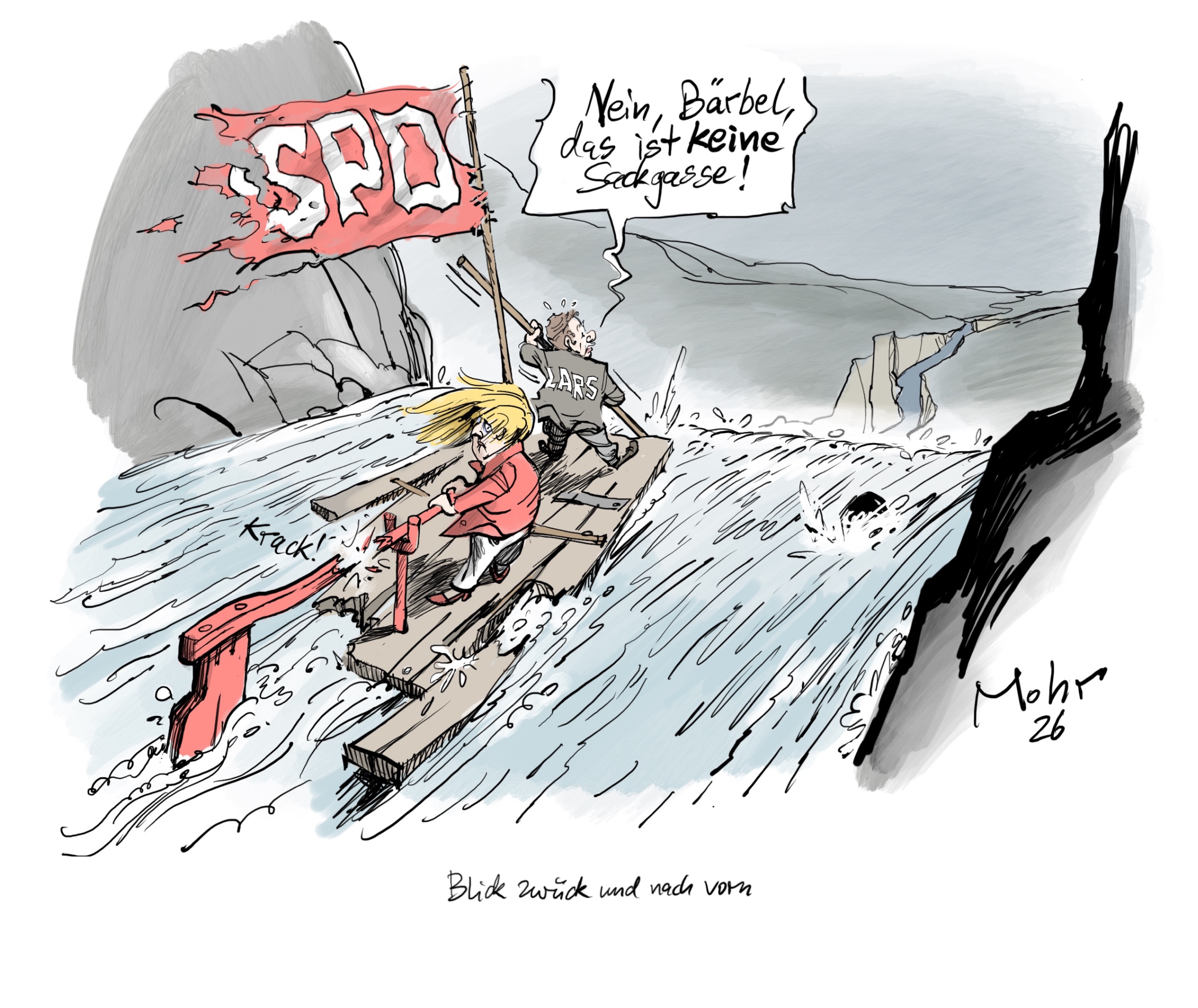 Blick zurück und nach vorn