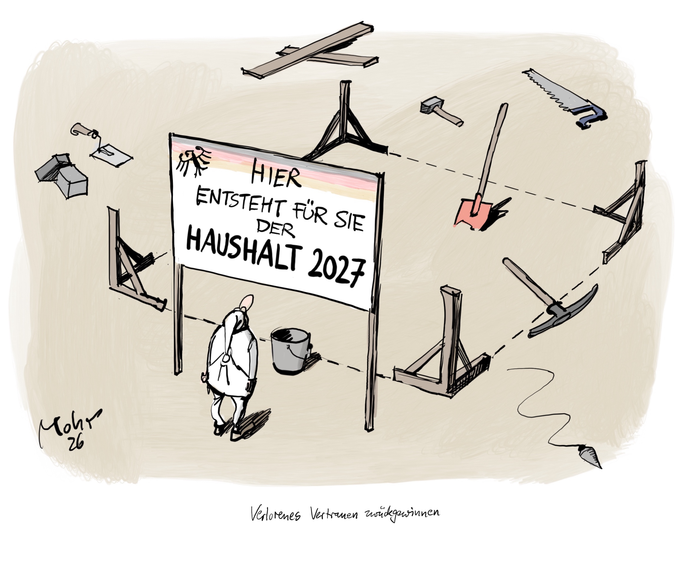 Verlorenes Vertrauen zurückgewinnen