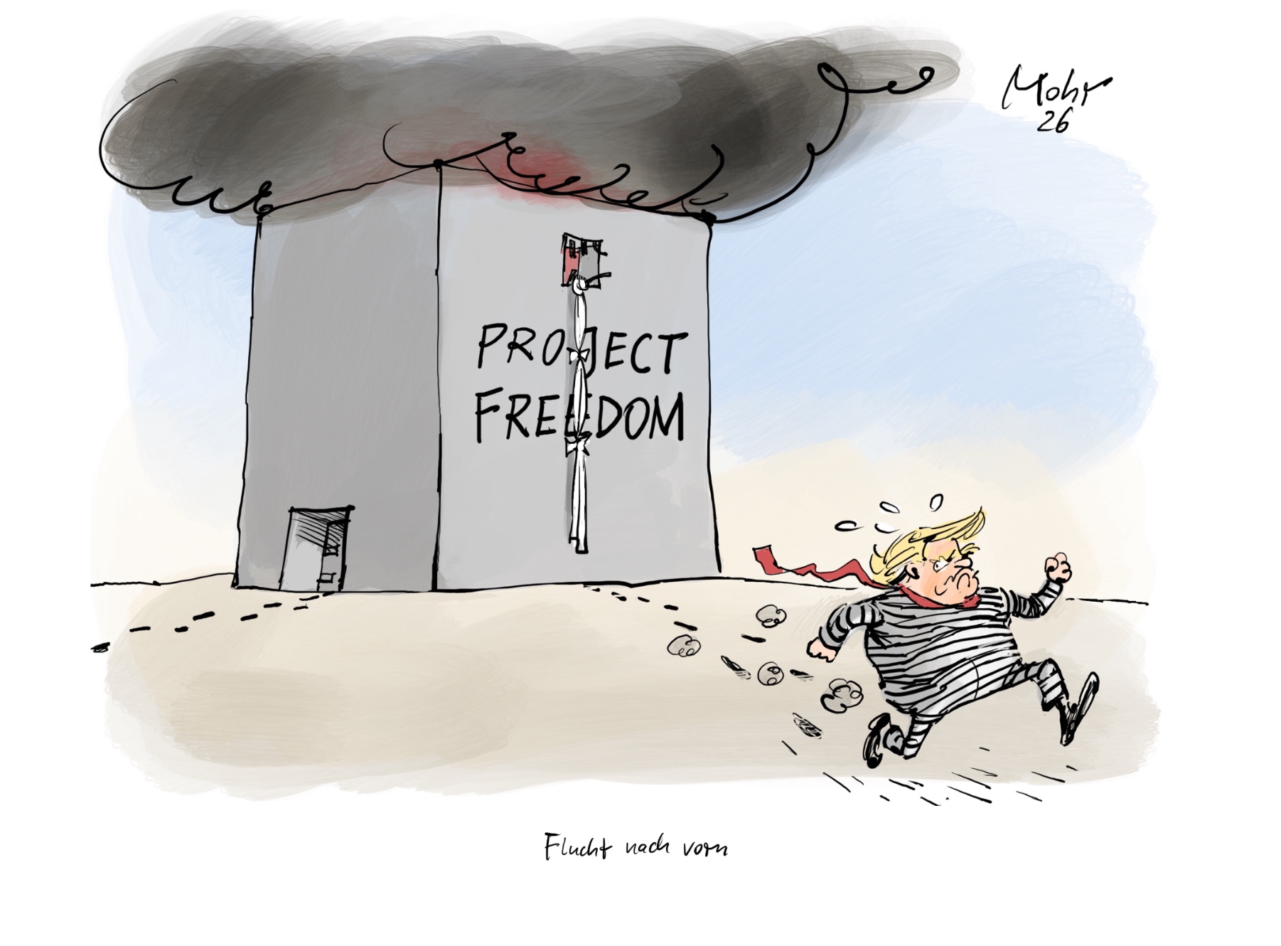 Flucht nach vorn
