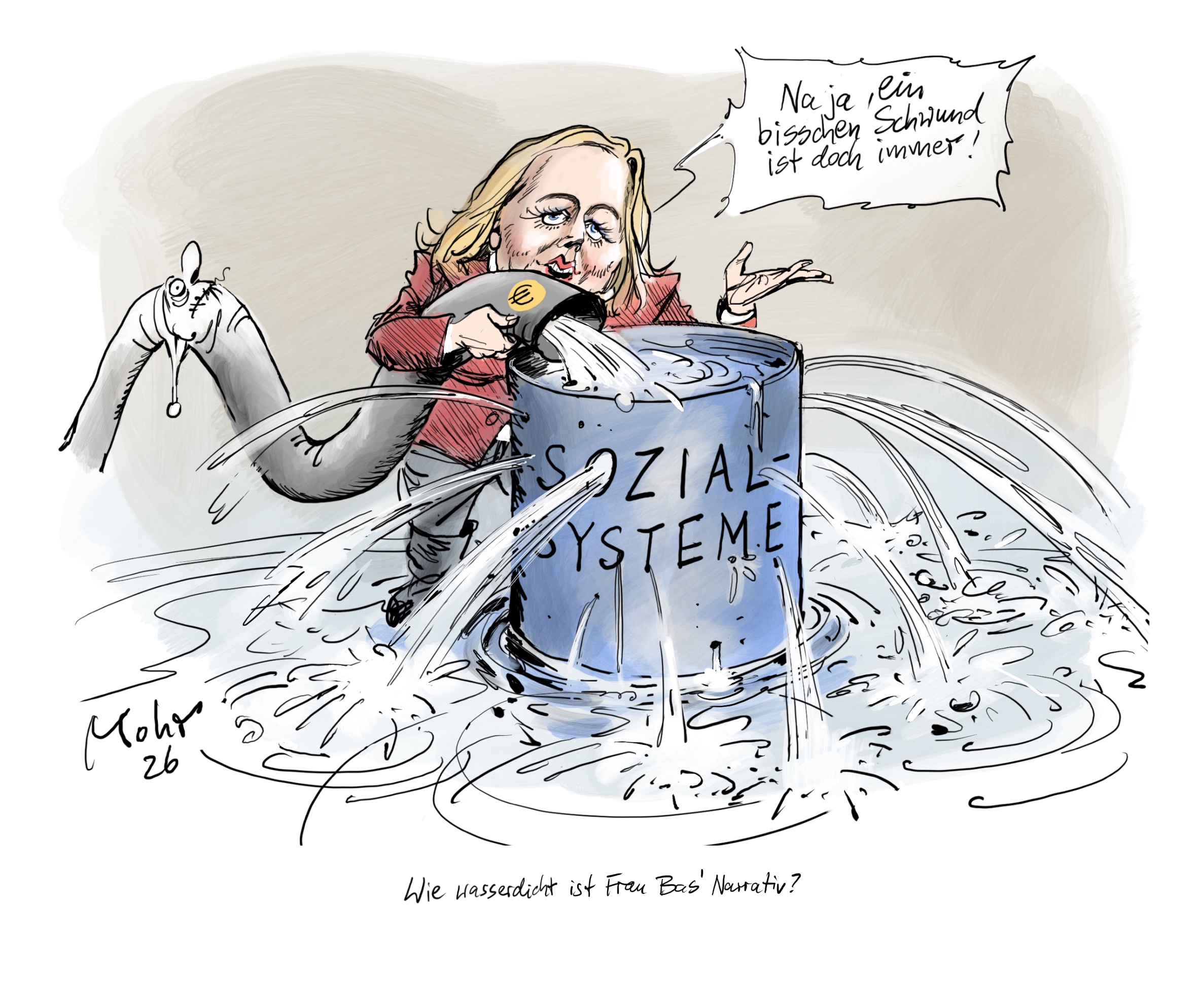 Wie wasserdicht ist Frau Bas\' Narrativ?