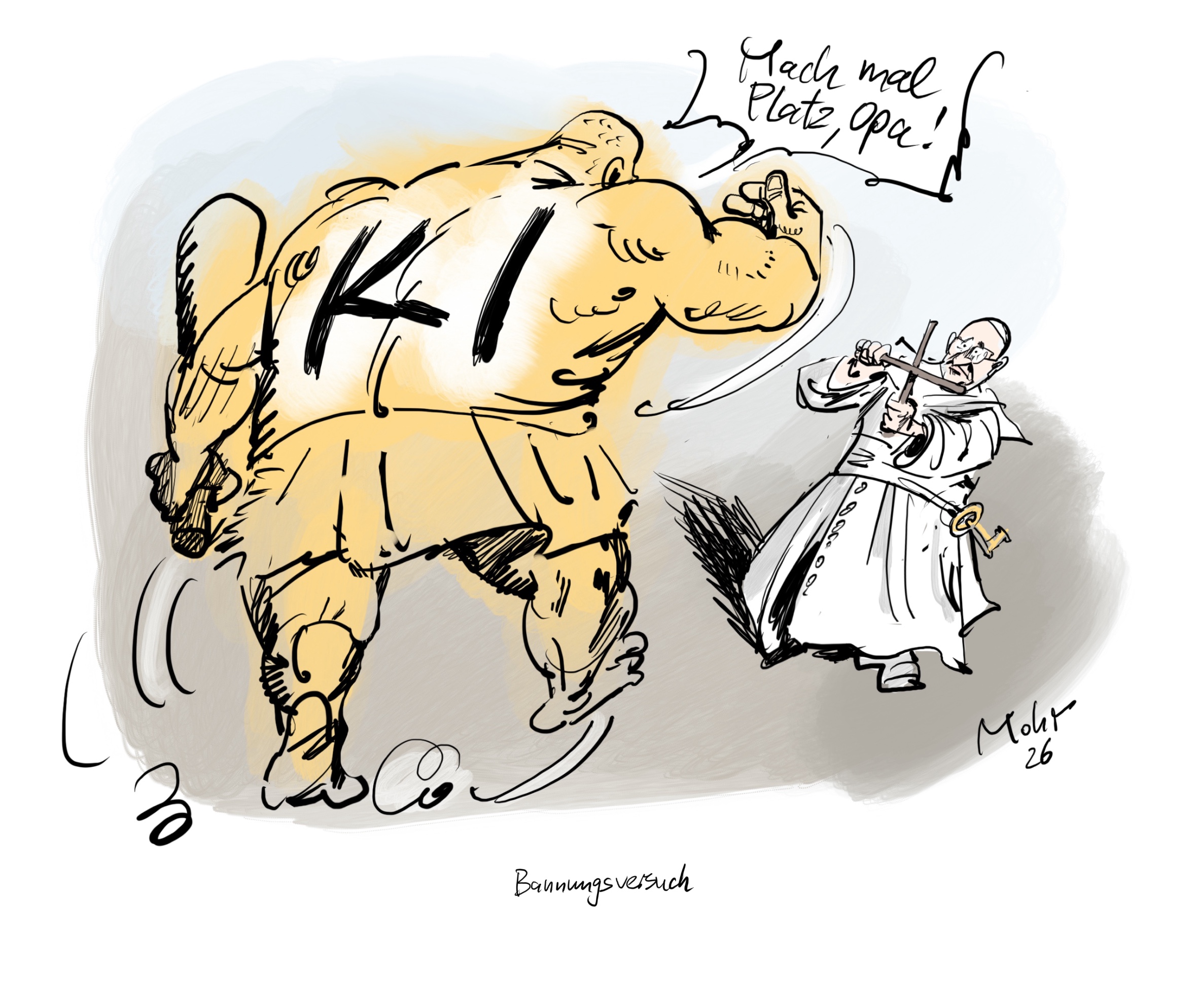 Bannungsversuch