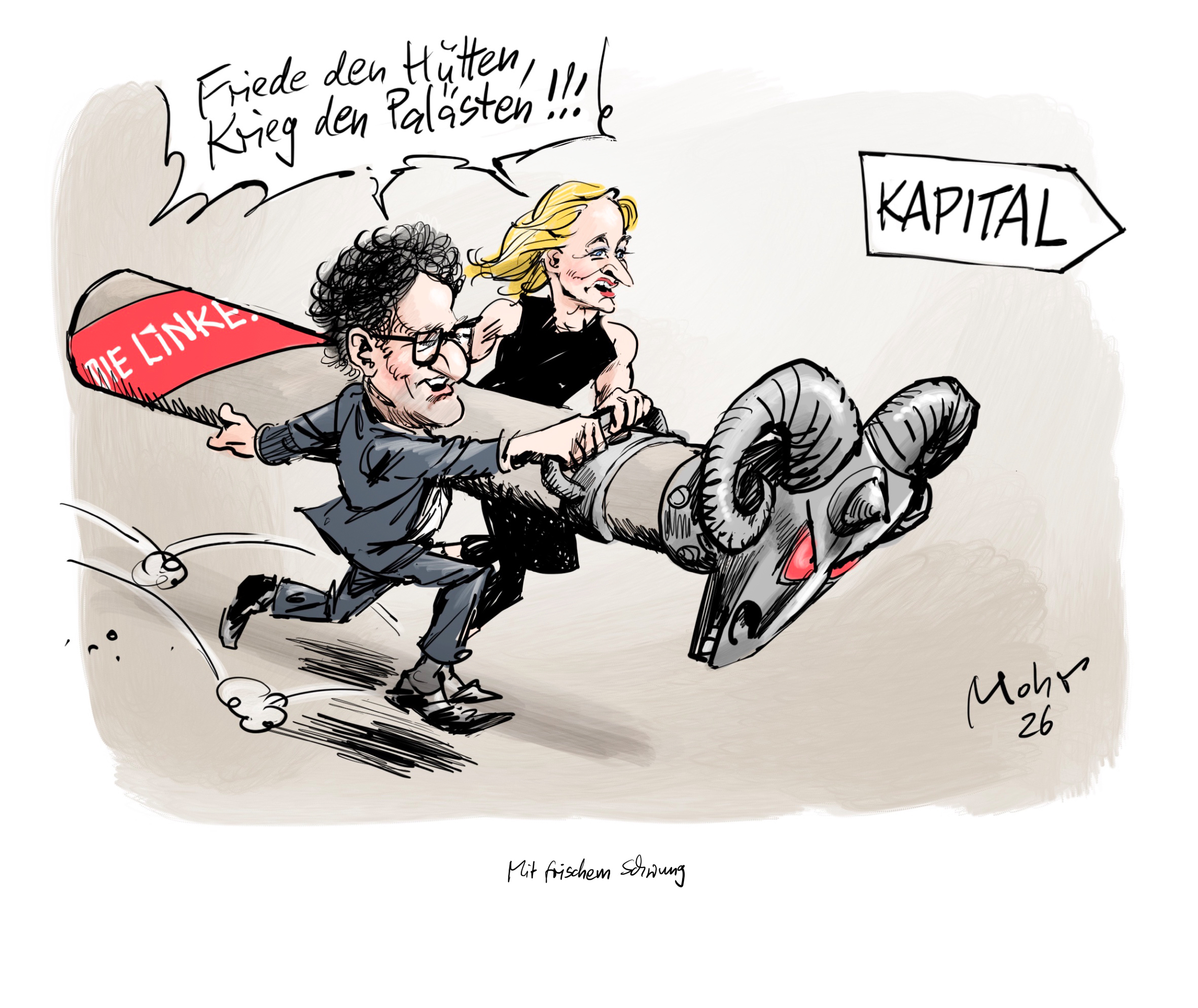 Mit frischem Schwung