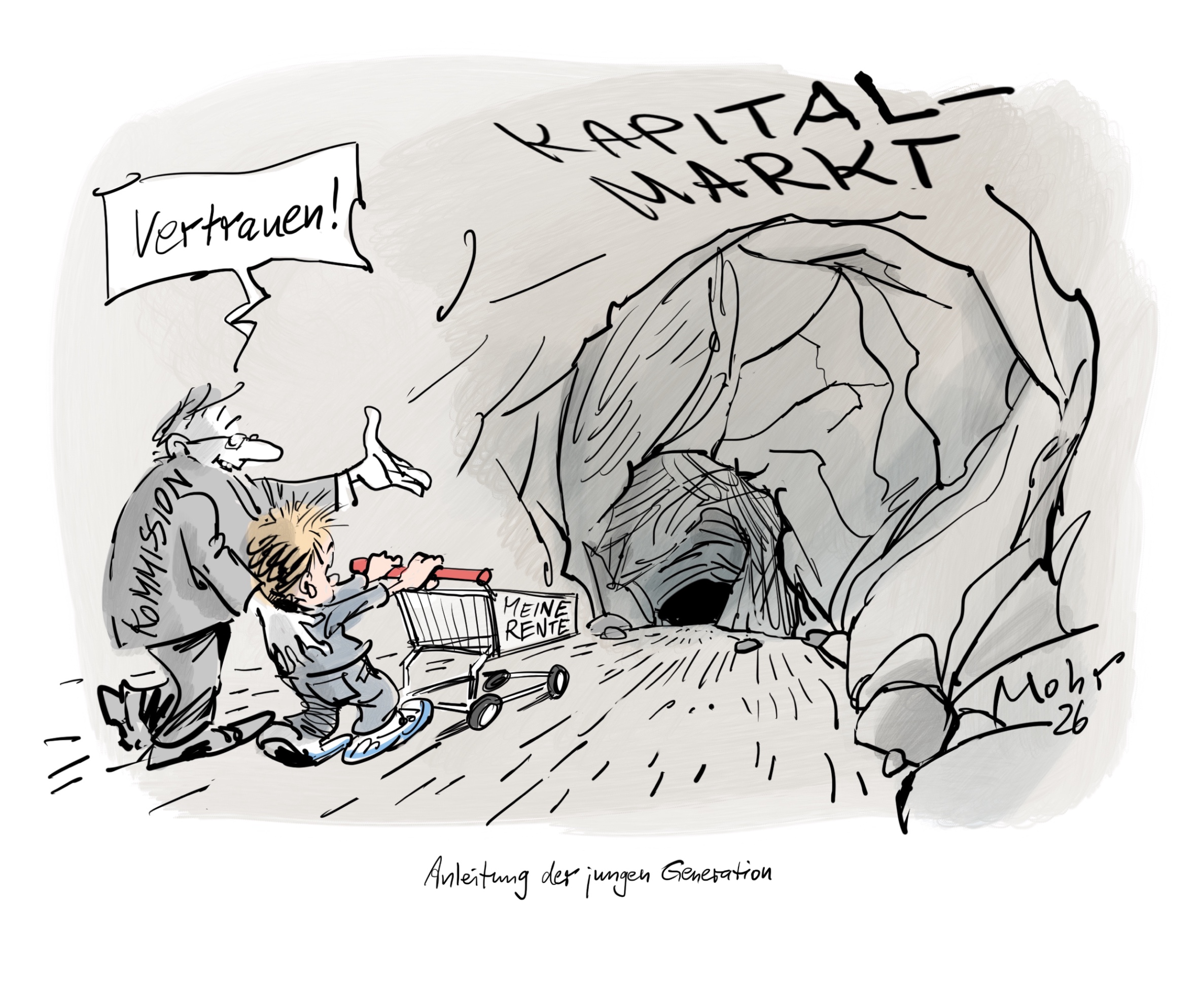 Anleitung der jungen Generation