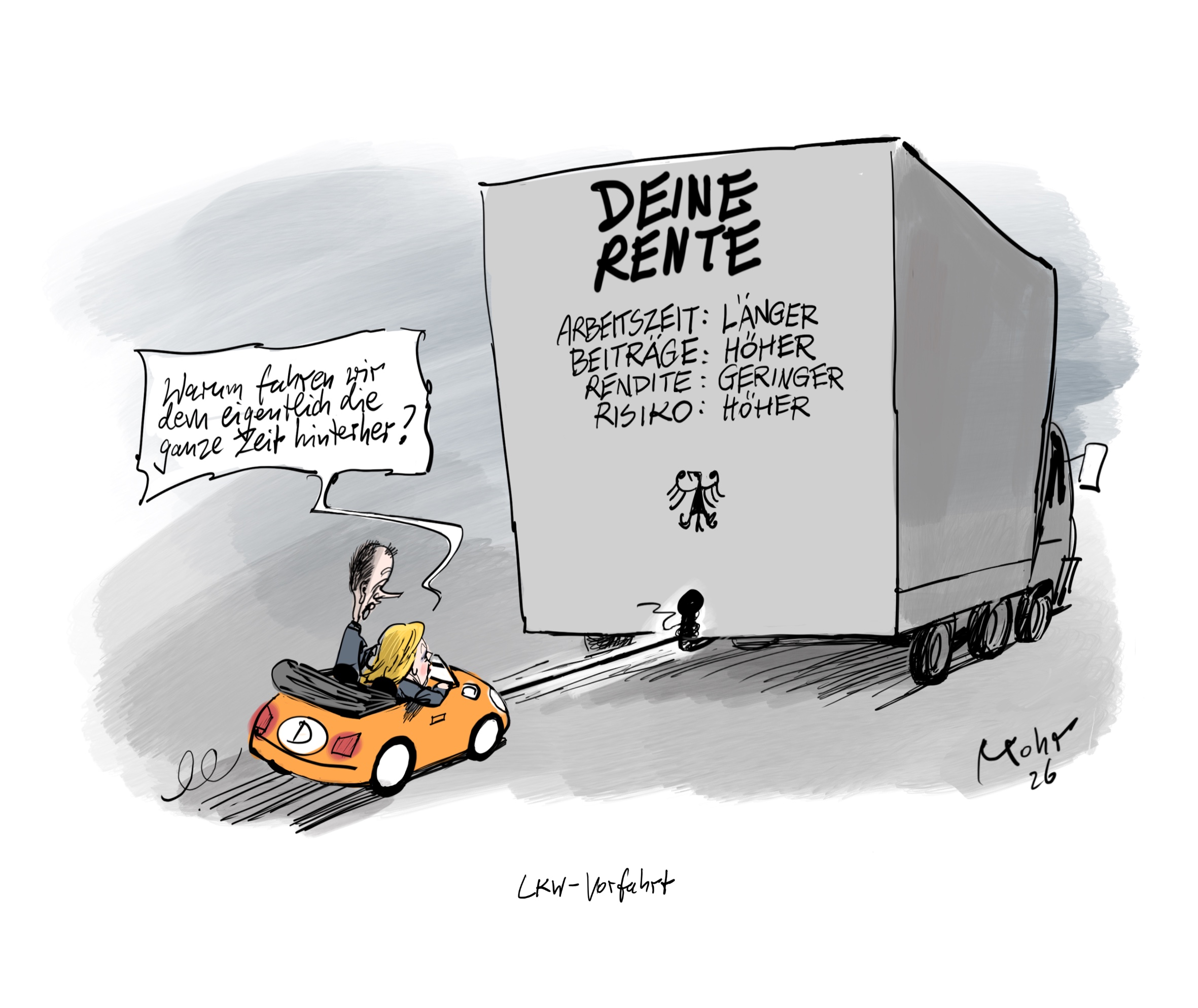 LKW-Vorfahrt
