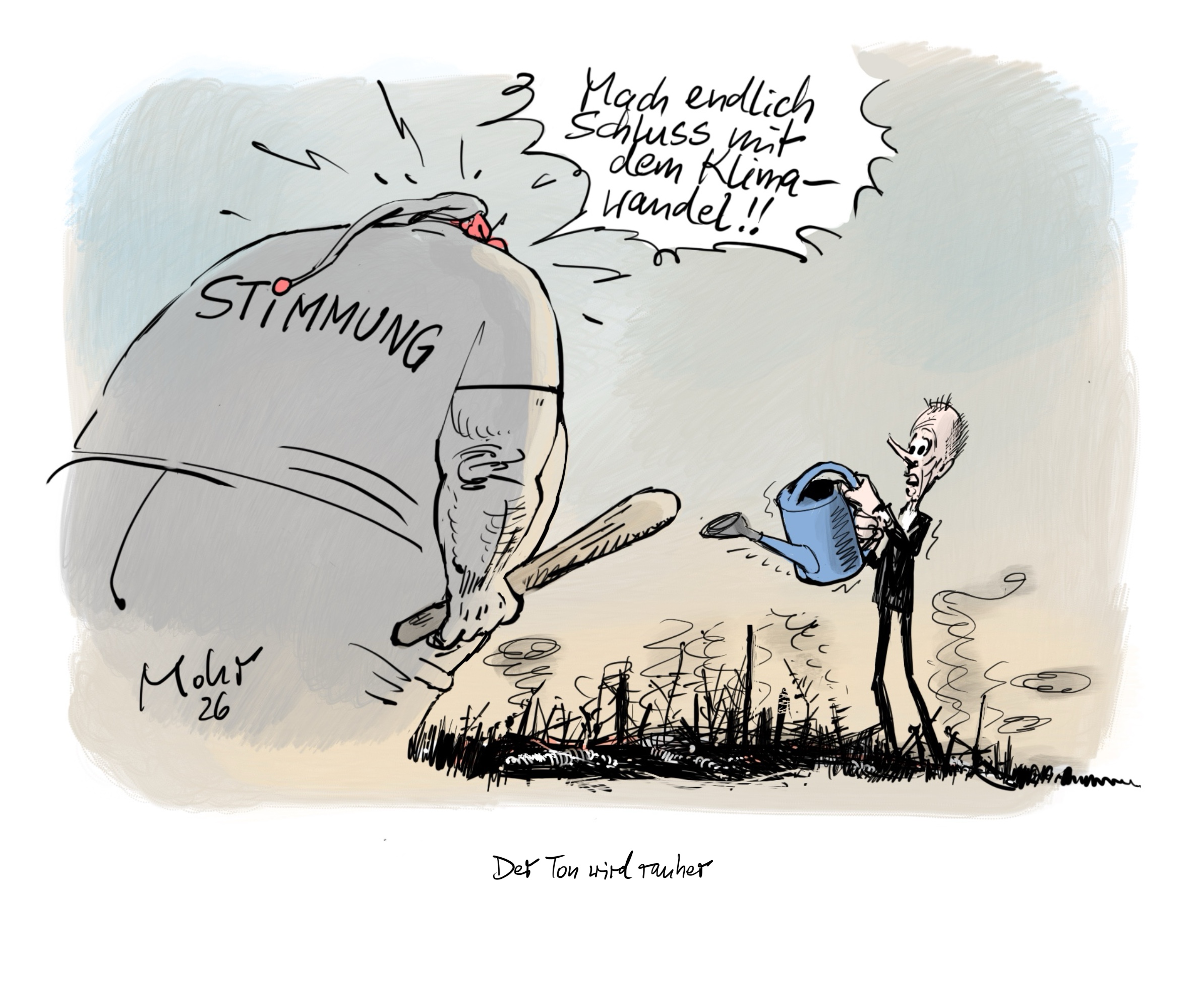 Der Ton wird rauher