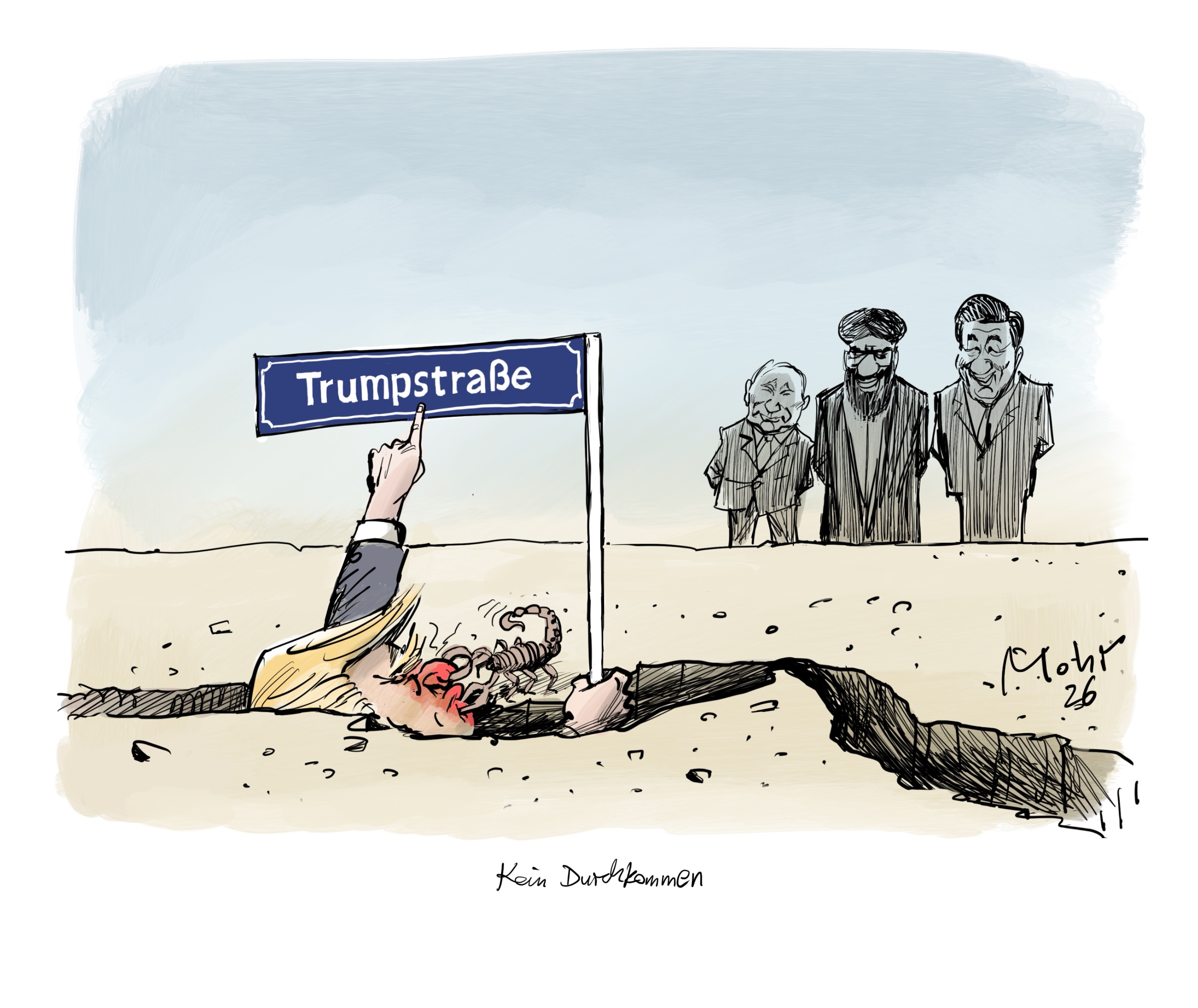 Kein Durchkommen