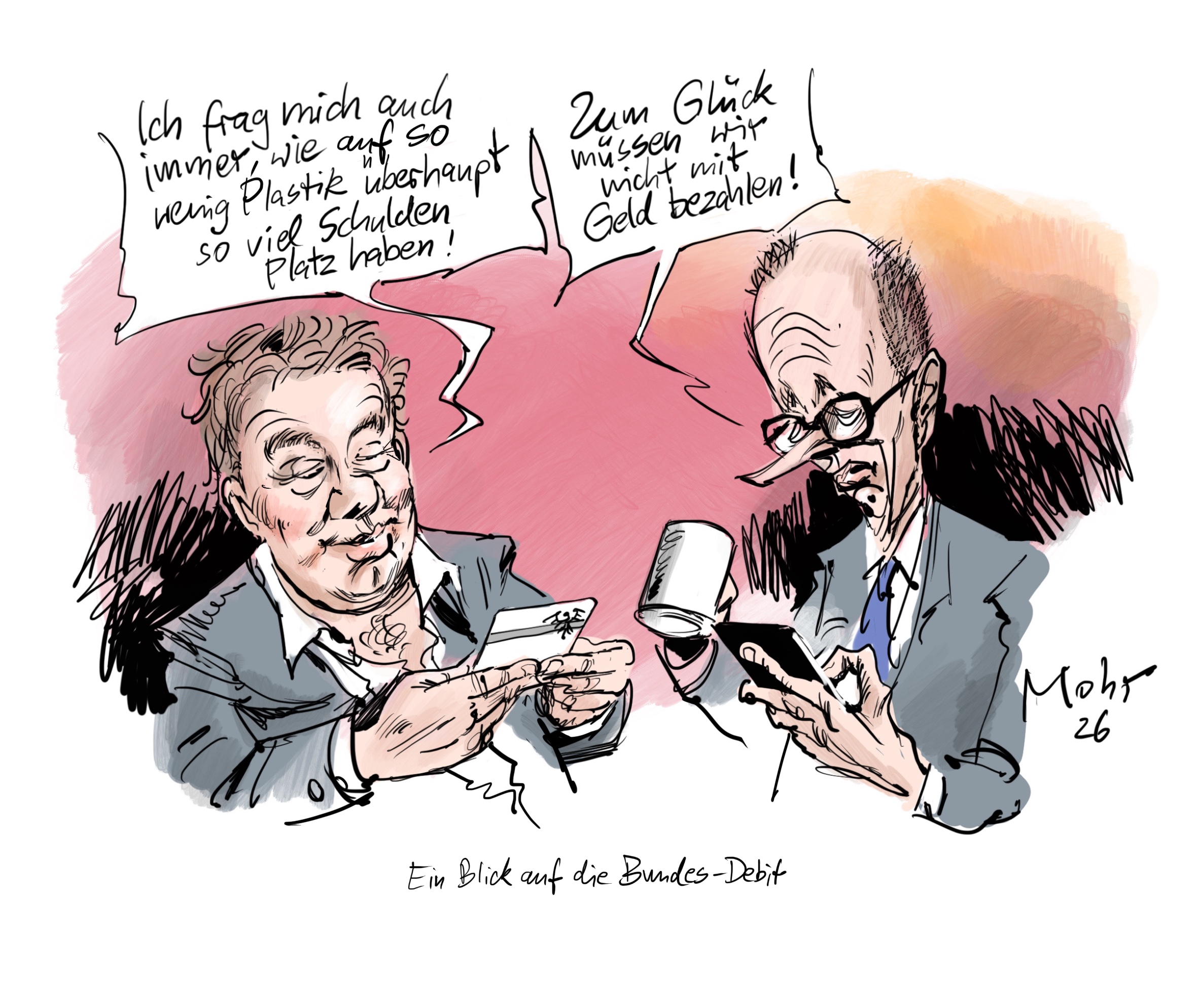 Ein Blick auf die Bundes-Debit