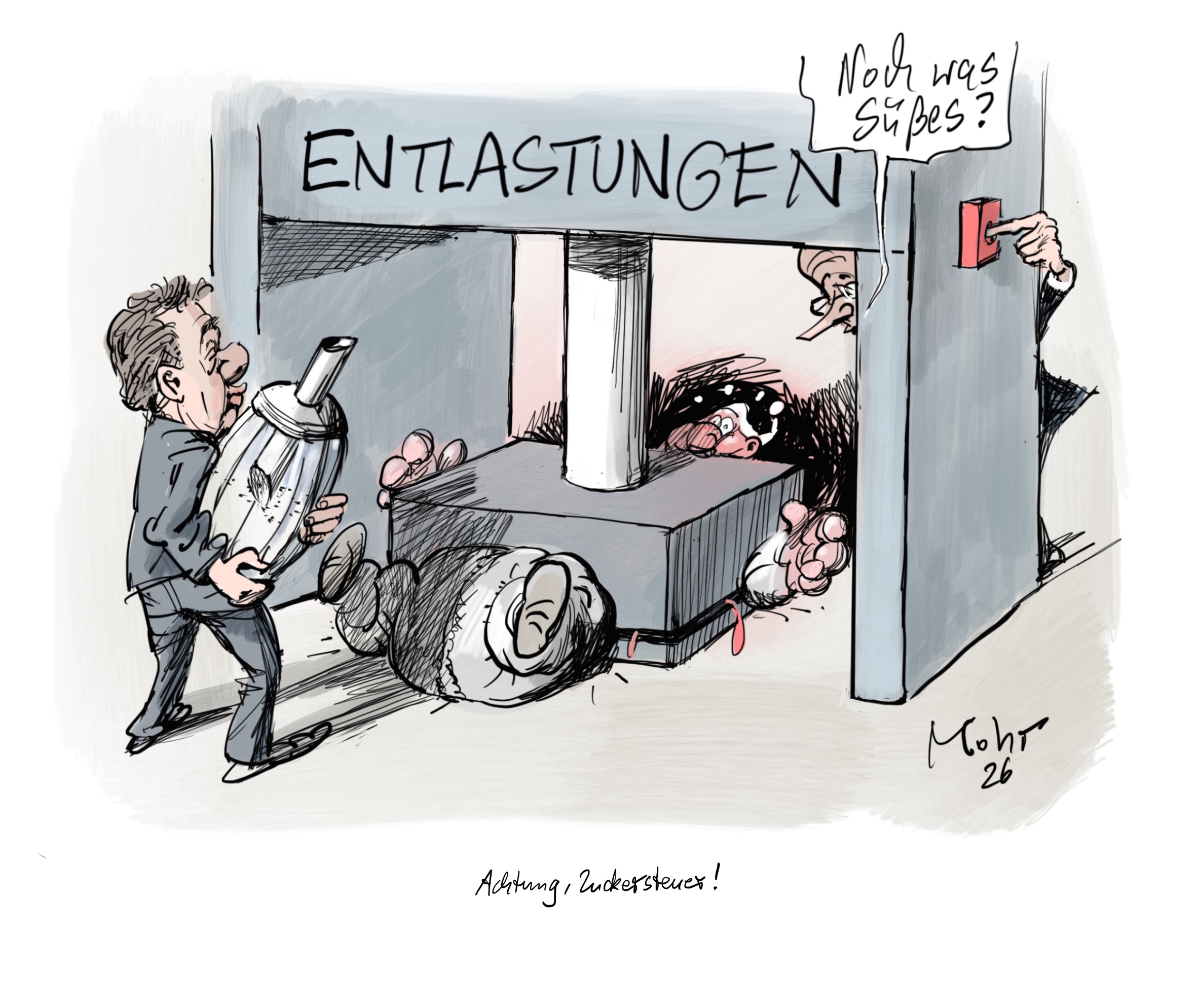 Achtung, Zuckersteuer!