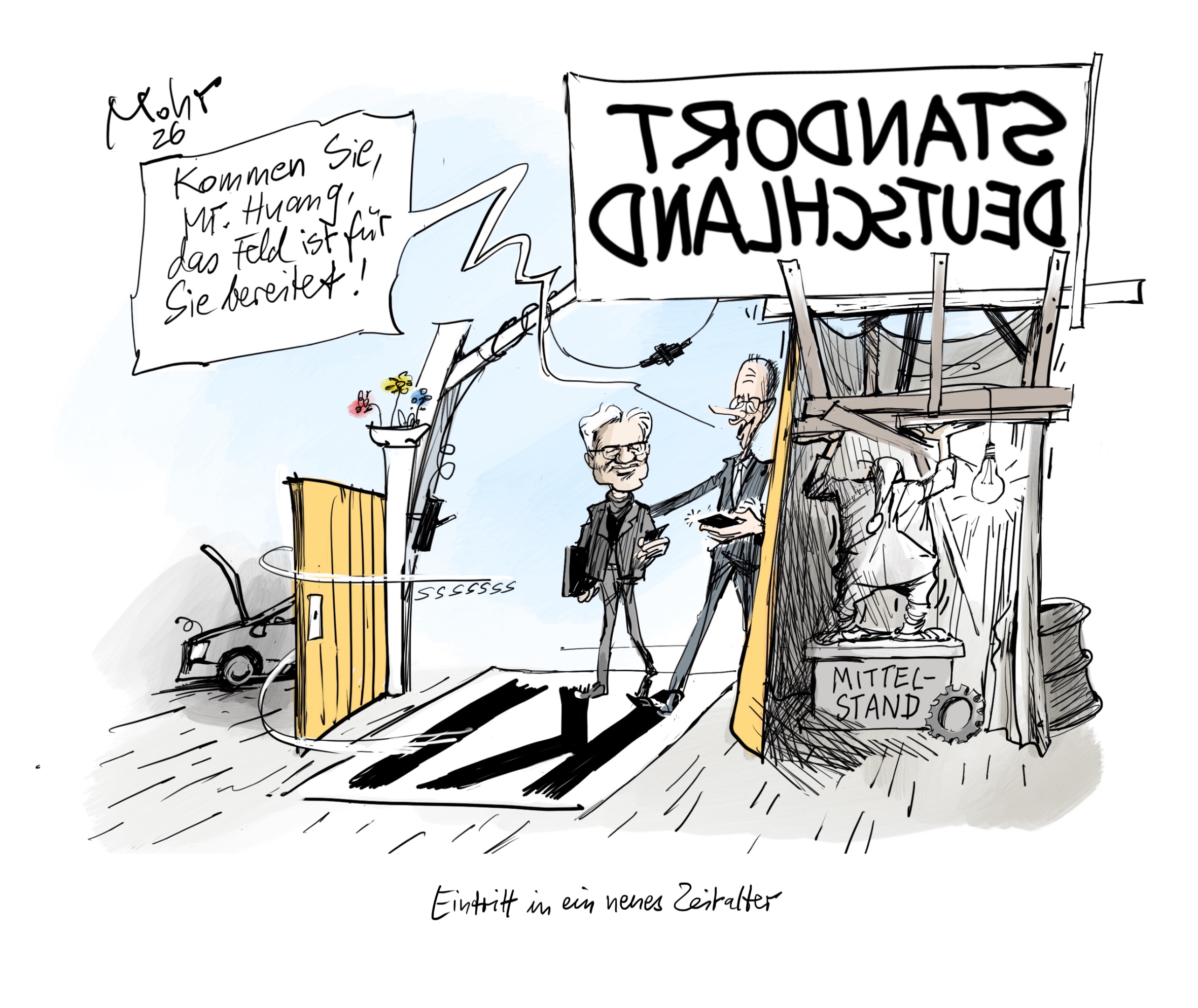 Eintritt in ein neues Zeitalter