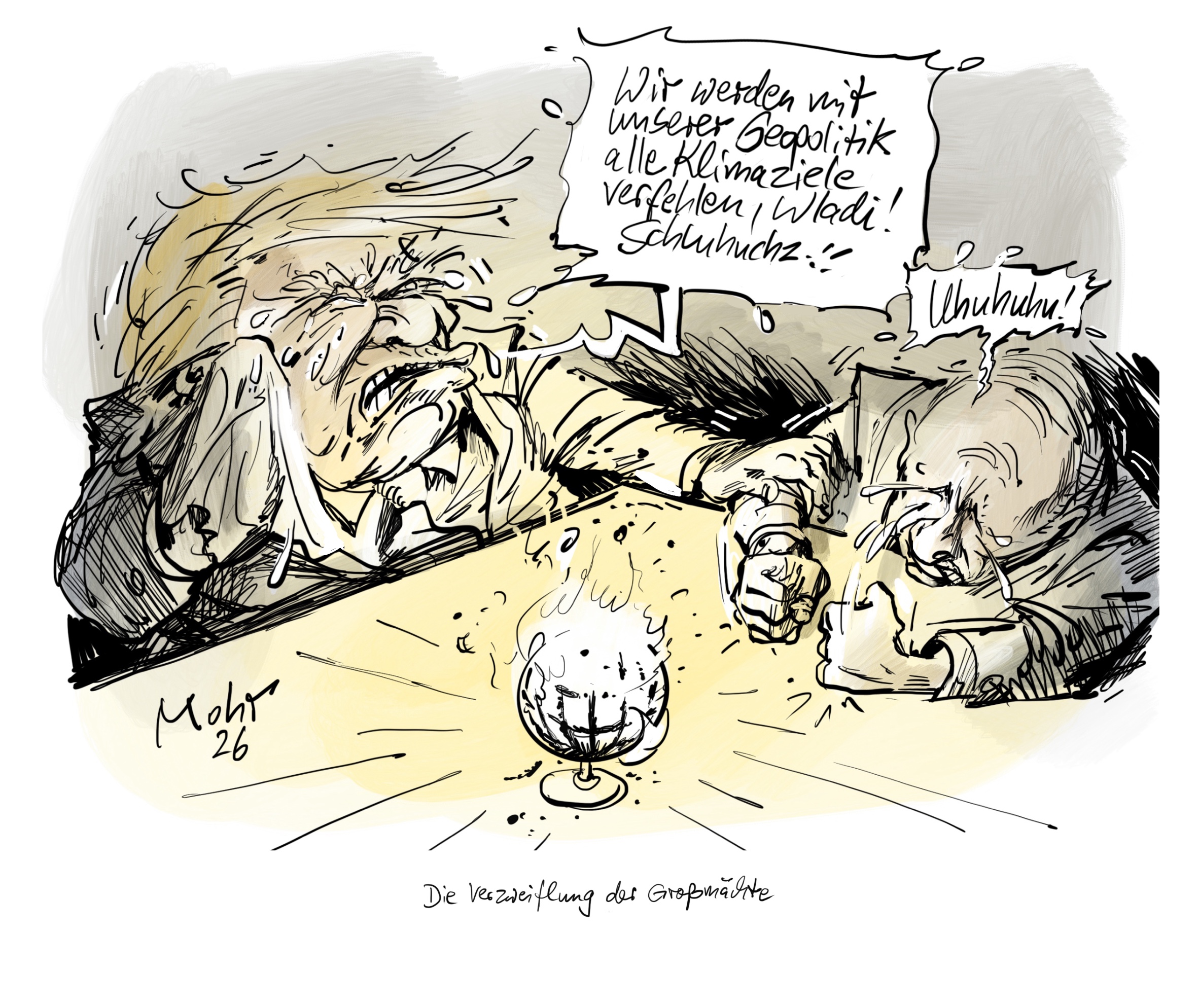 Die Verzweiflung der Großmächte