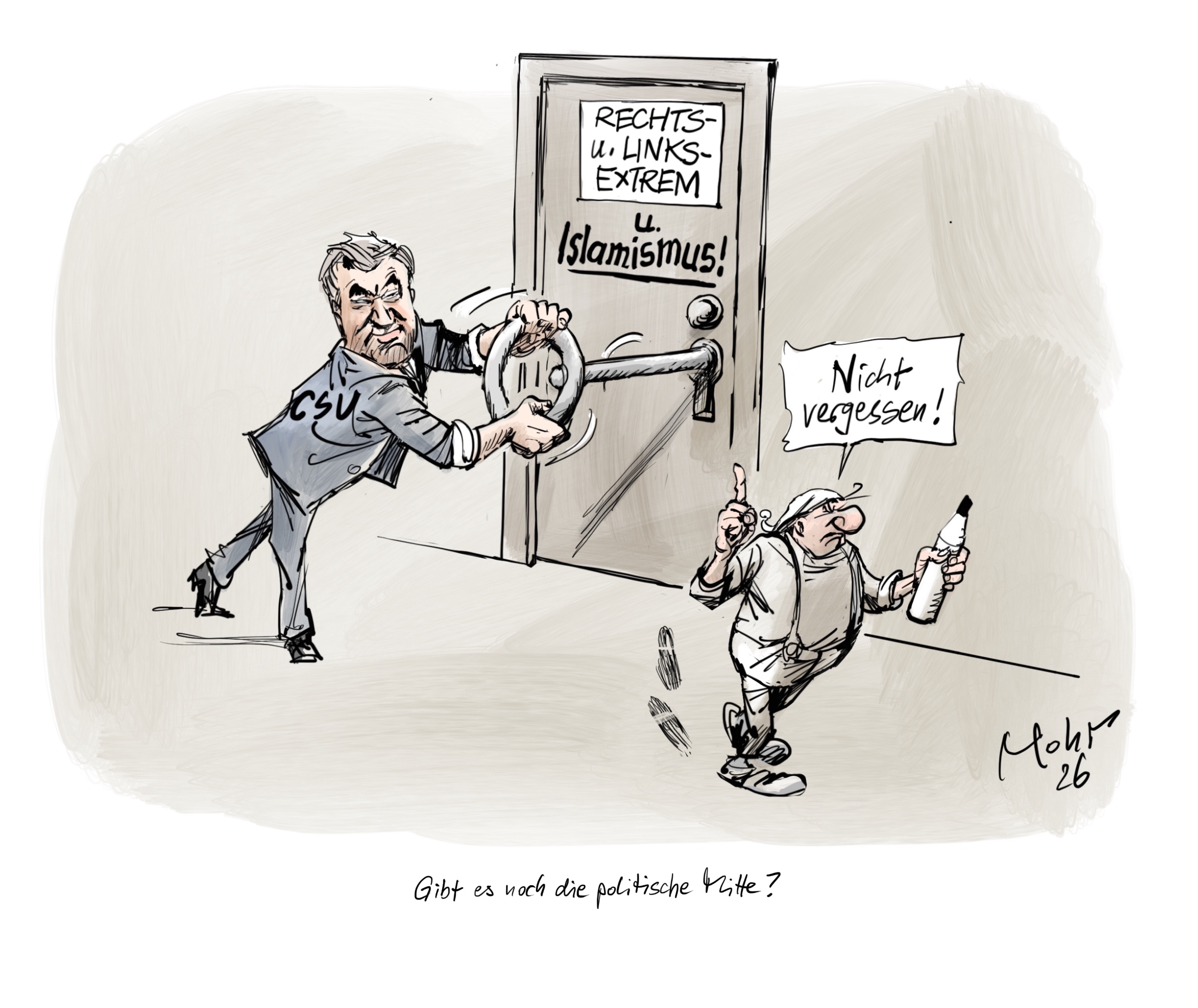 Gibt es noch die politische Mitte?