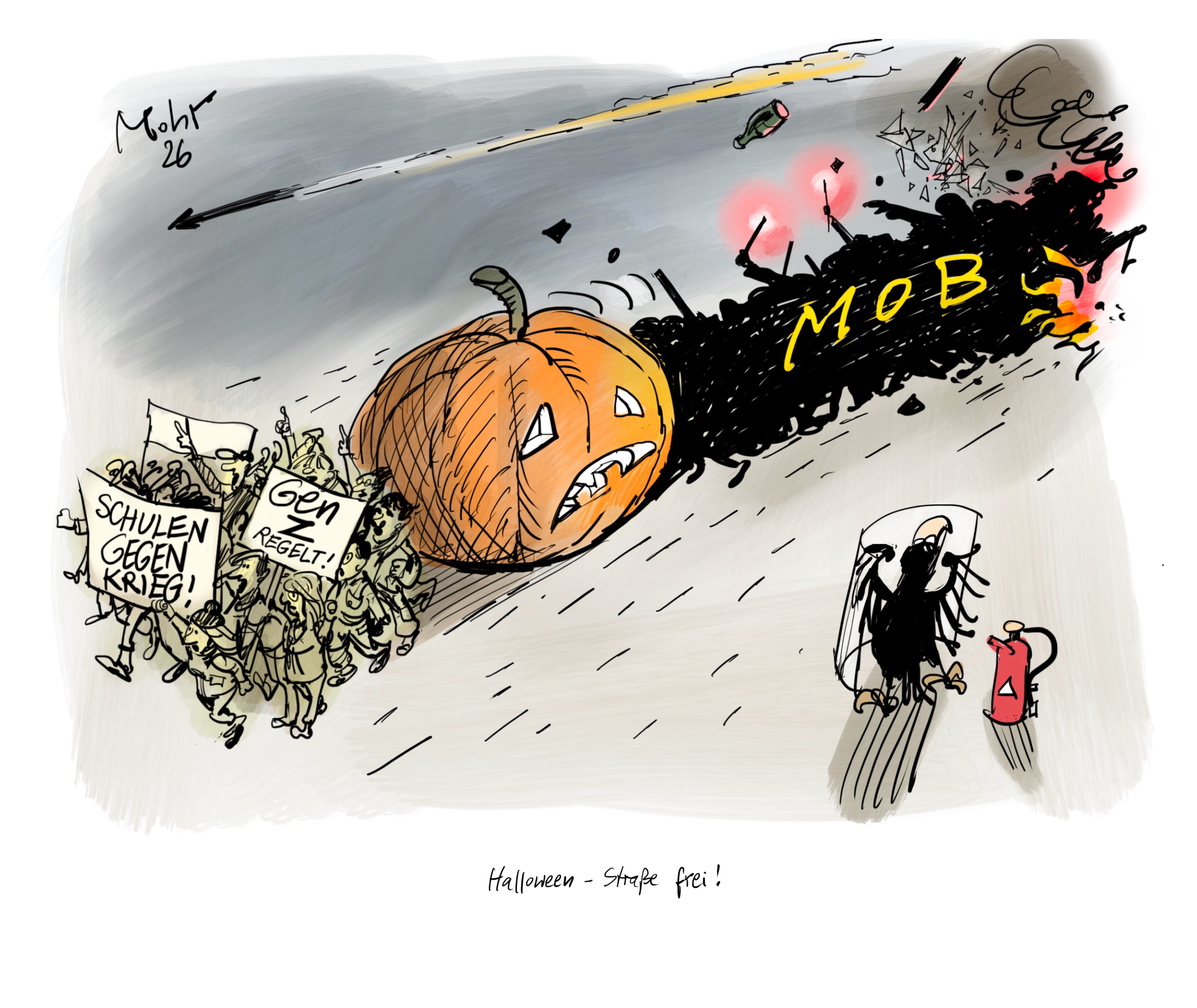 Halloween - Straße frei!